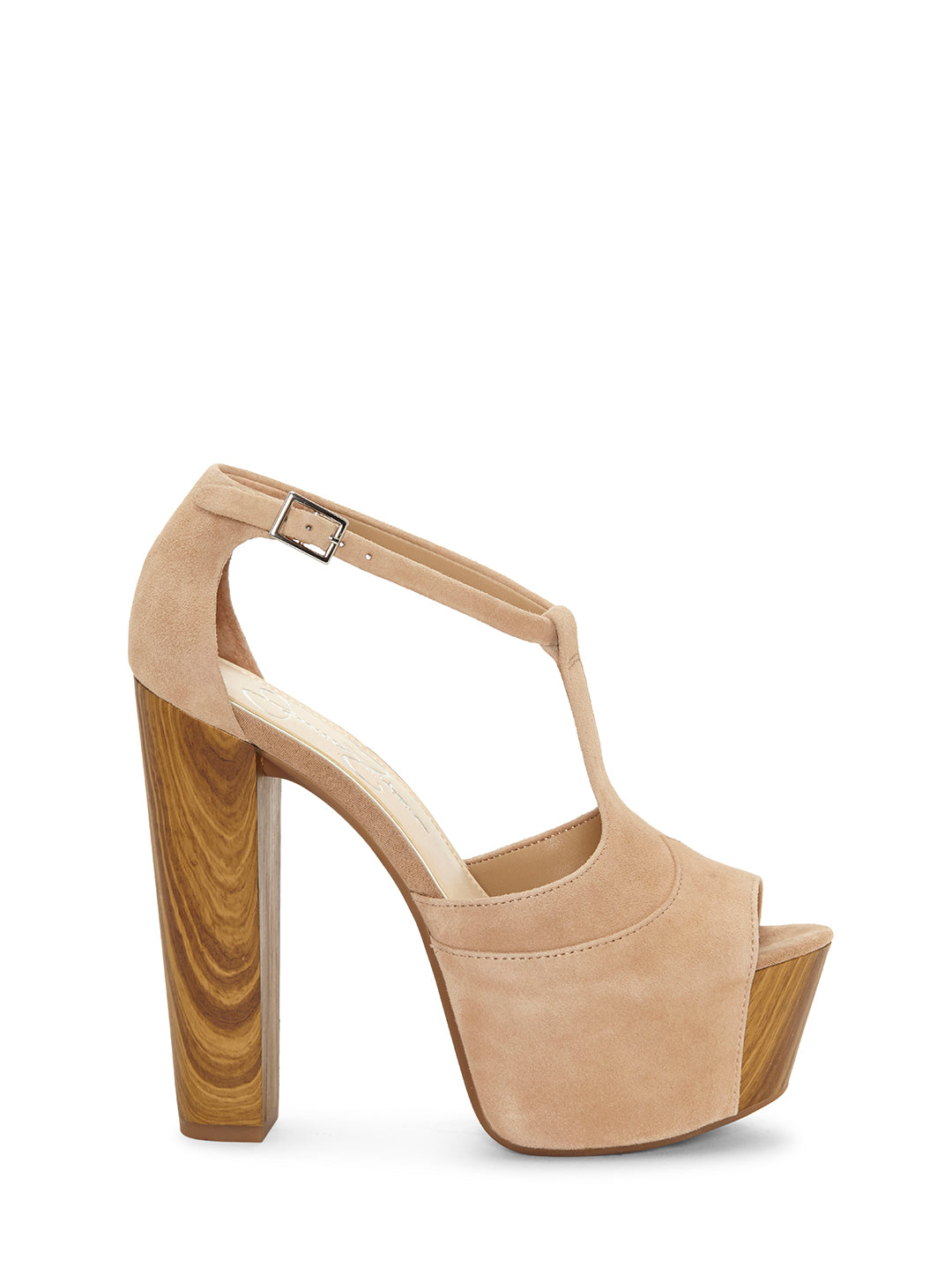 Jessica Simpson Women Dany T-Strap Platform Sandal in Sand
