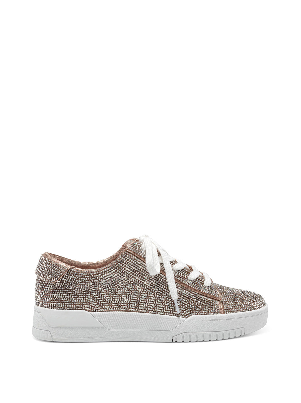 Jessica Simpson Women Silesta Casual Sneaker in Champagne Sparkle