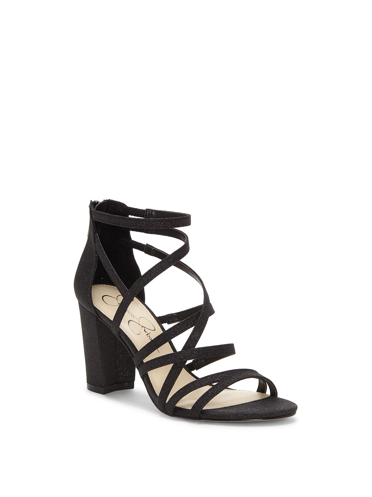 Jessica Simpson Women Stassey Sandal in Black