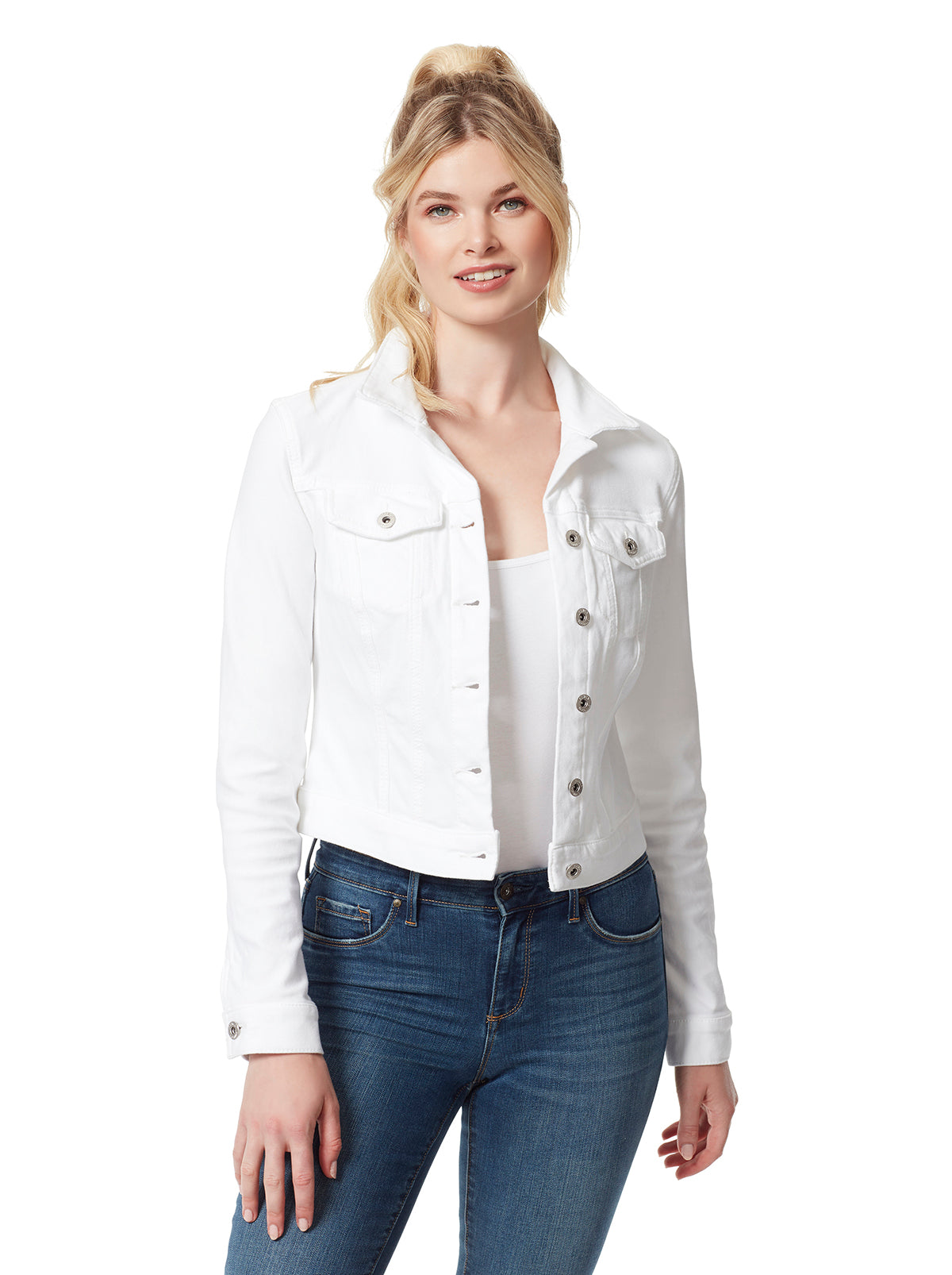 Jessica Simpson Women Pixie Jacket in White