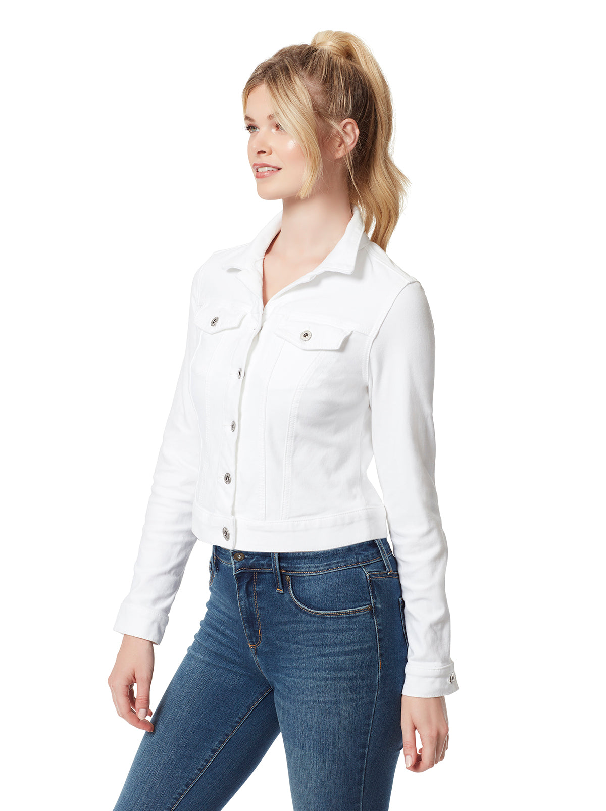 Jessica Simpson Women Pixie Jacket in White