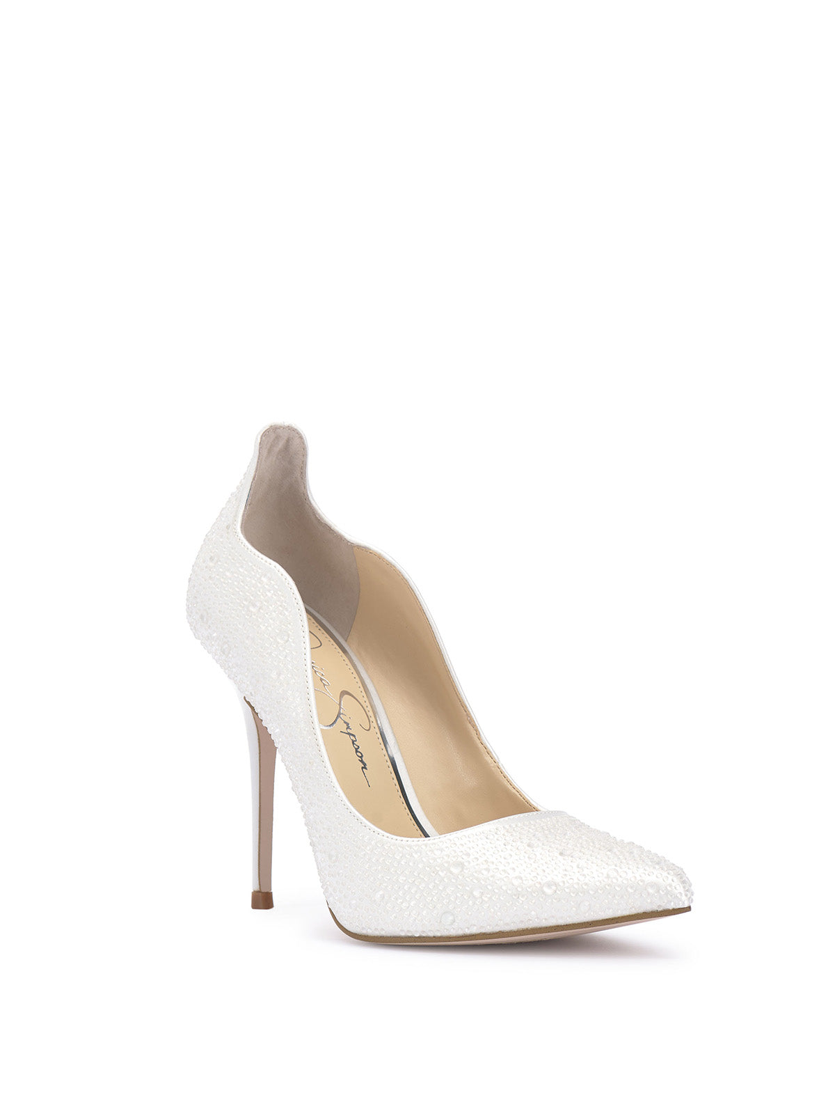 Jessica Simpson Women Wayva High Heel in Bridal White