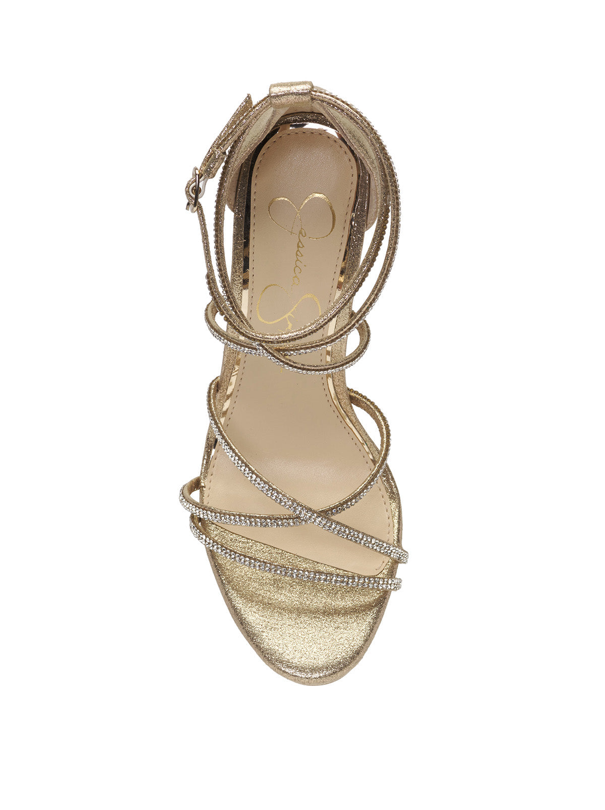 Jessica Simpson Women Jaeya High Heel in Gold