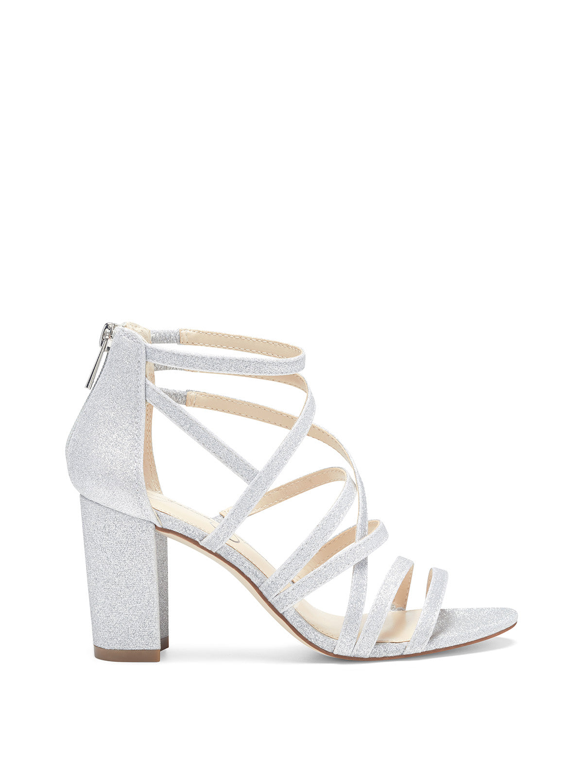 Jessica Simpson Women Stassey Sandal in Silver