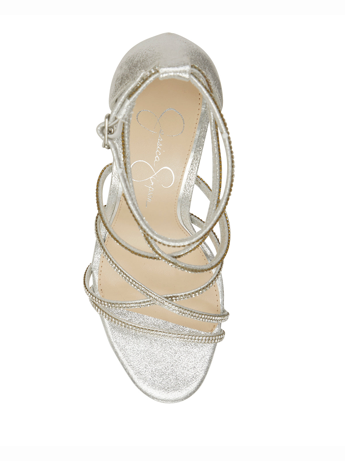 Jessica Simpson Women Jaeya High Heel in Platinum