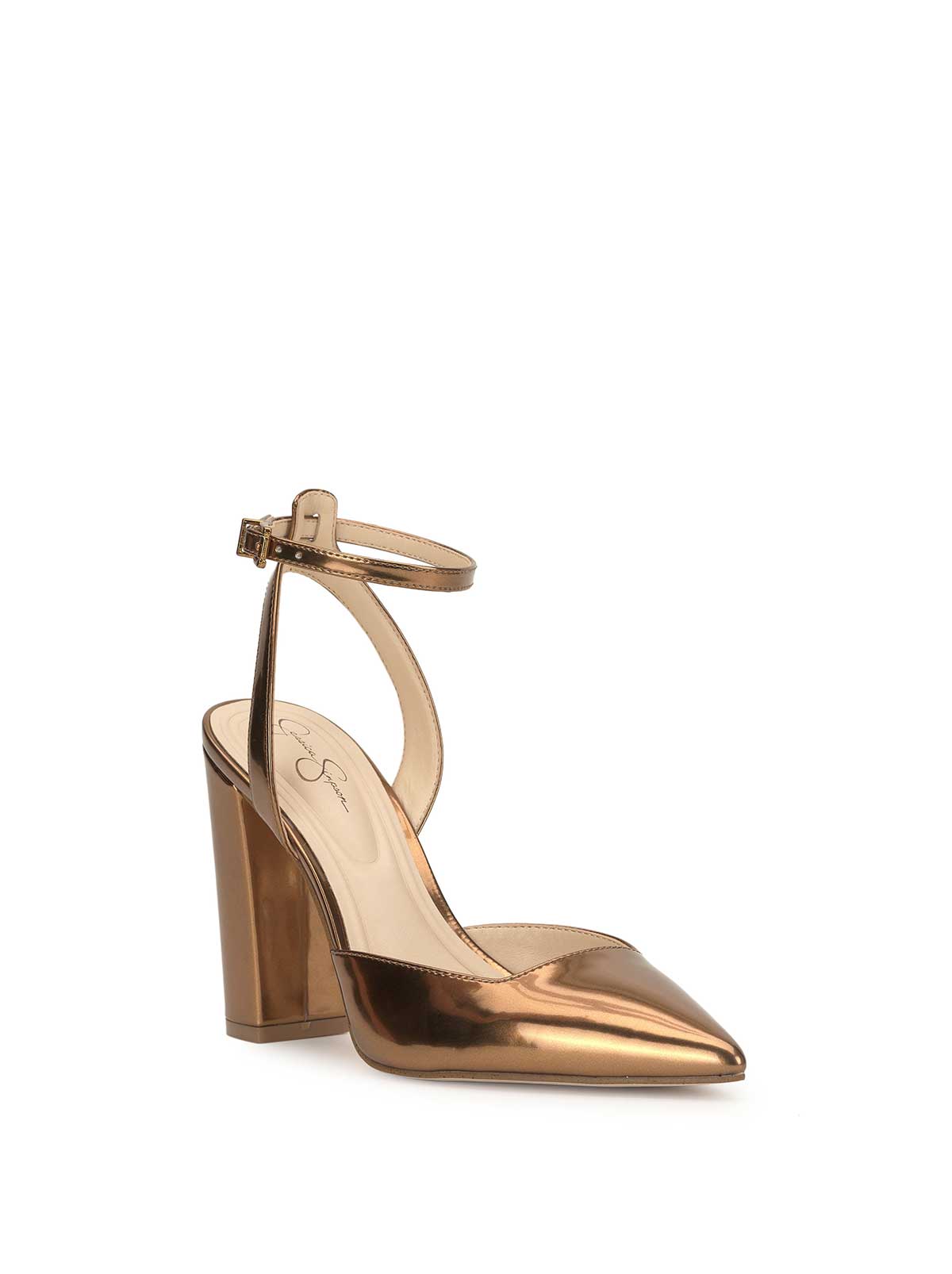 Jessica Simpson Women Nazela Pump in Bronze