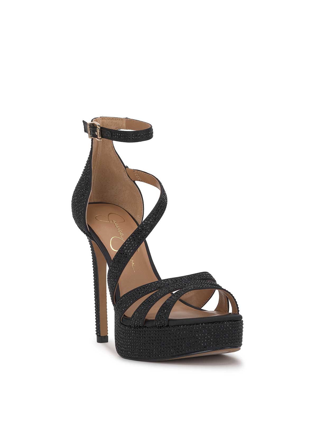 Jessica Simpson Women Shyremin Platform Sandal in Black