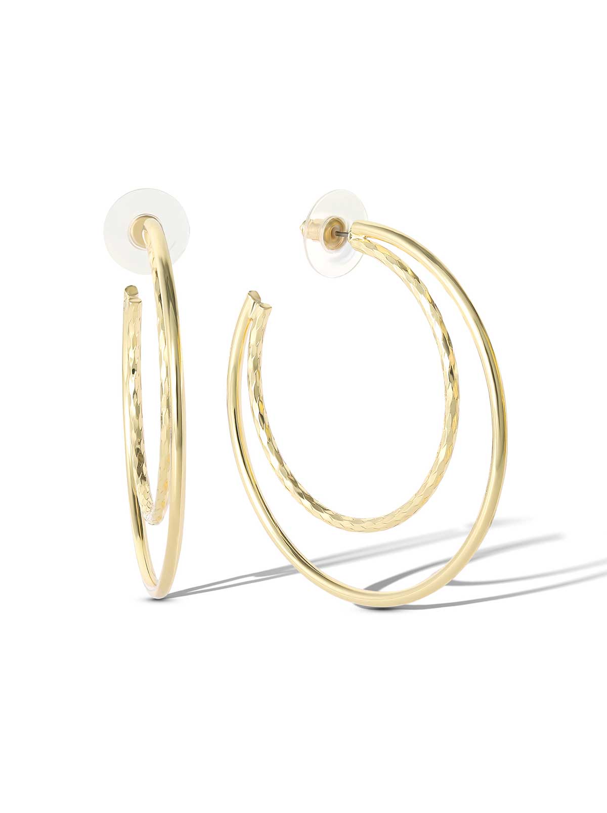 Jessica Simpson Accessories Double Hoop Earrings