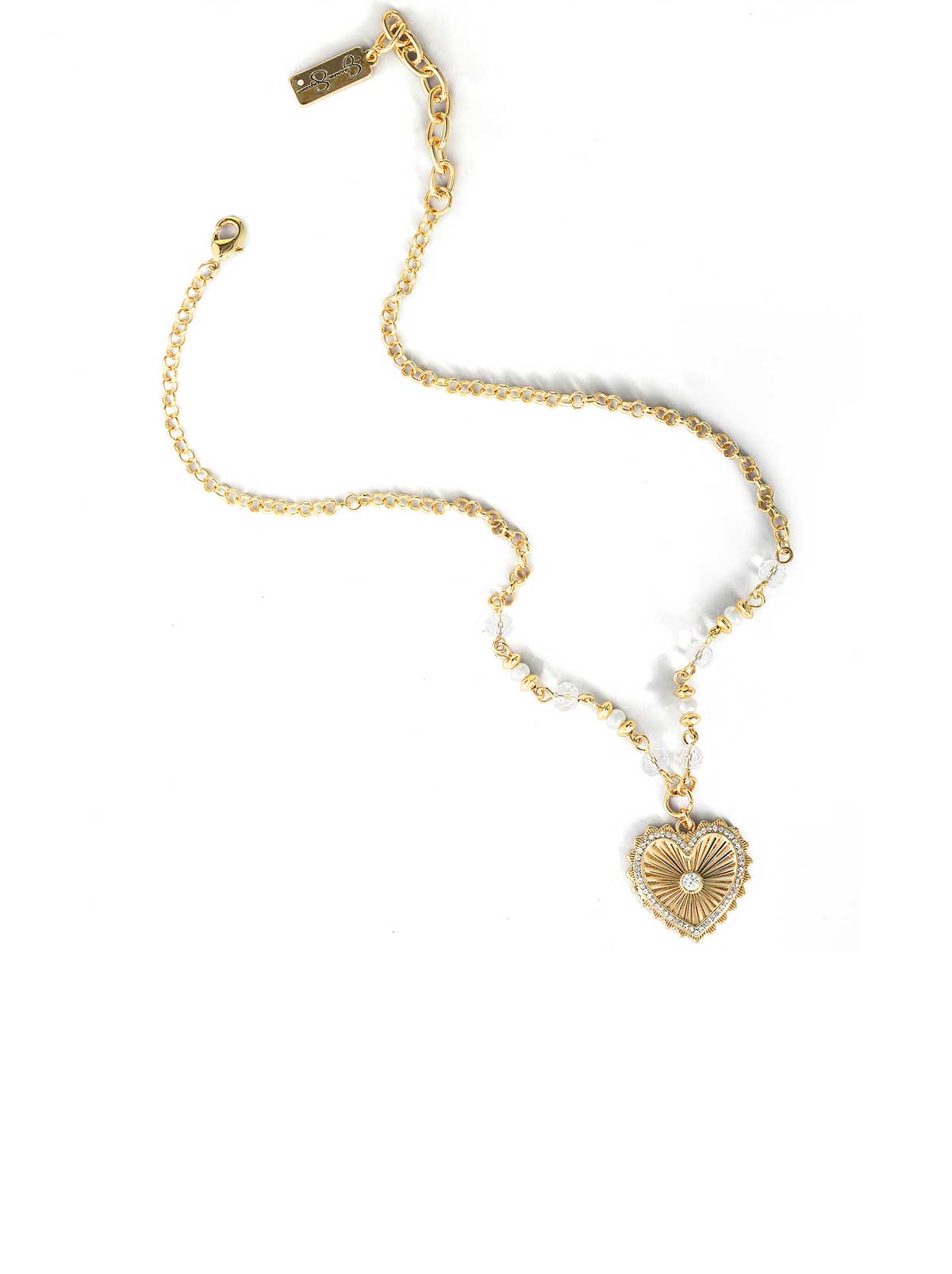 Jessica Simpson Accessories Heart Necklace