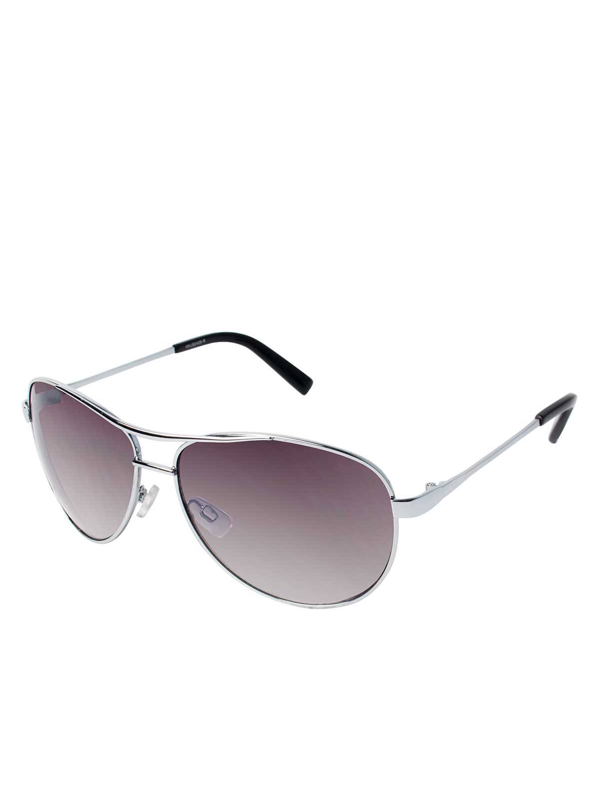 Jessica Simpson Accessories Iconic Aviator Pilot Sunglasses with Bifocal Readers in Silver