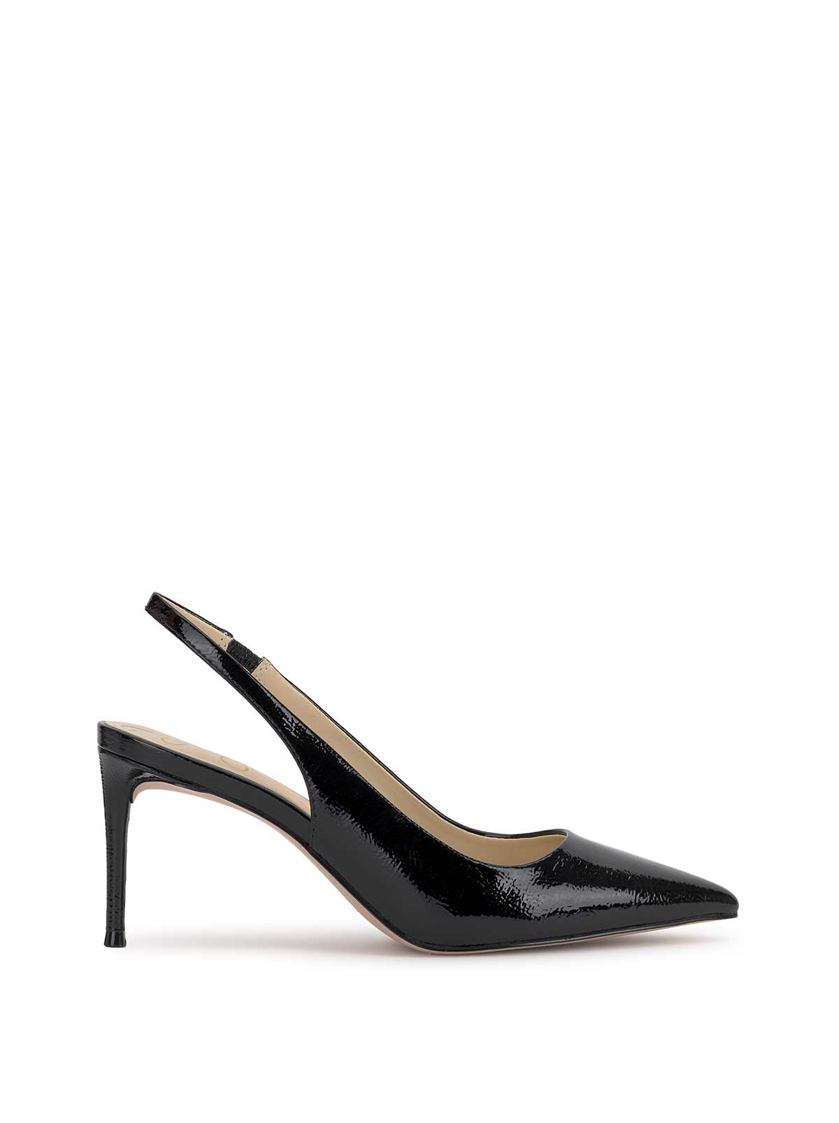 Jessica Simpson Women Souli Sling Back Heel in Black Patent