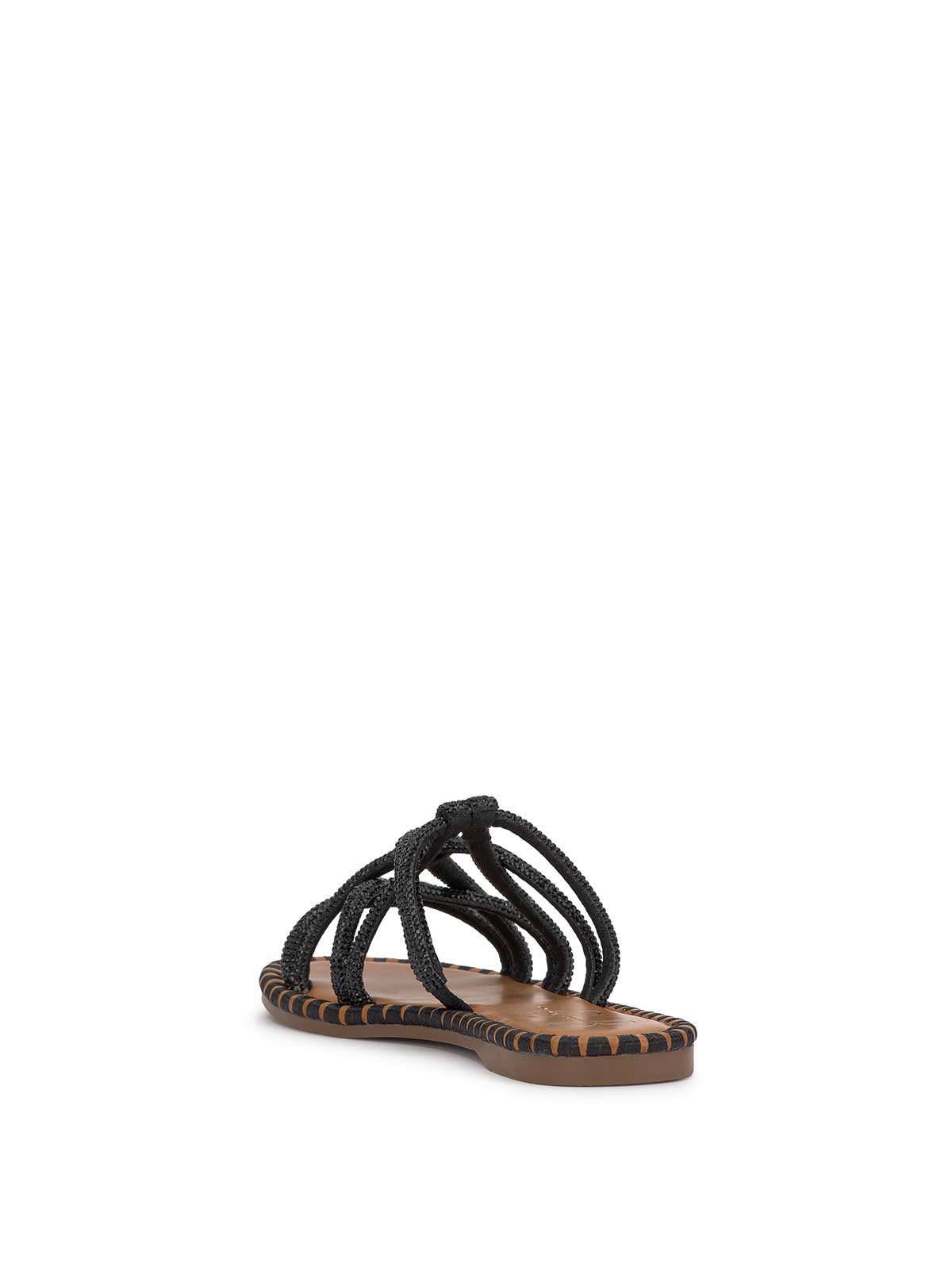 Jessica Simpson Women Briellea Embellished Sandal in Black