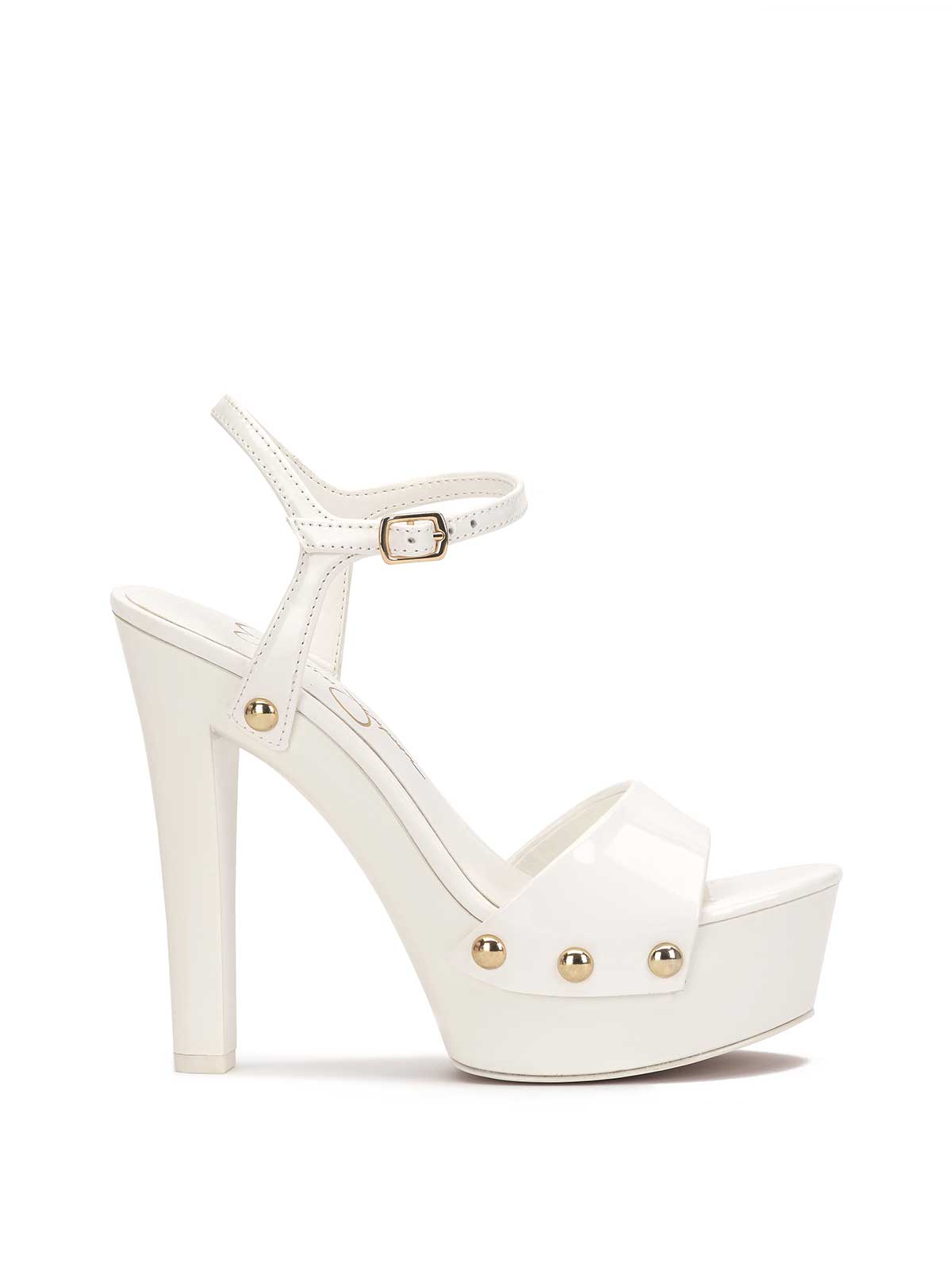Jessica Simpson Women Calenta Studded Platform in White
