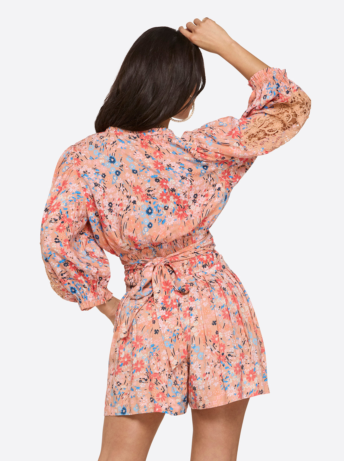 Jessica Simpson Women Patsy Top in Blooming Pastures