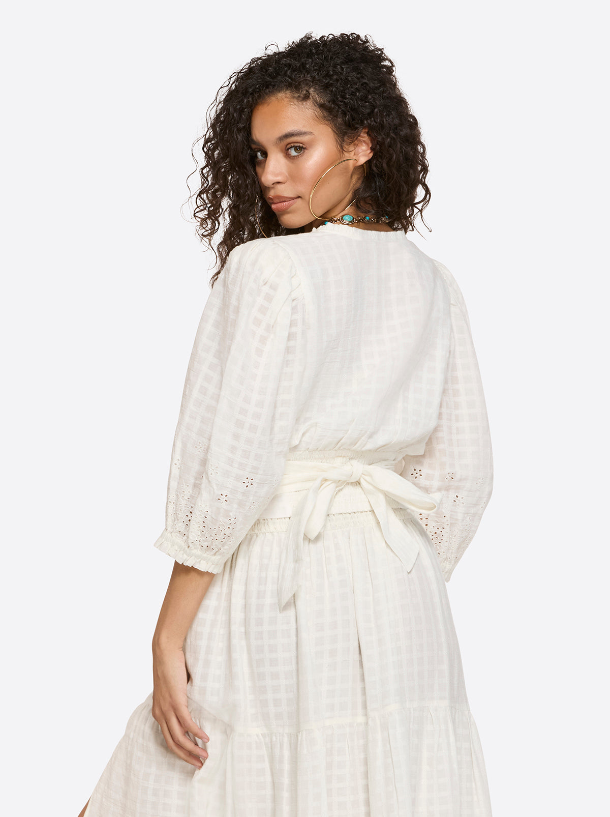 Jessica Simpson Women Patsy Top in Gardenia