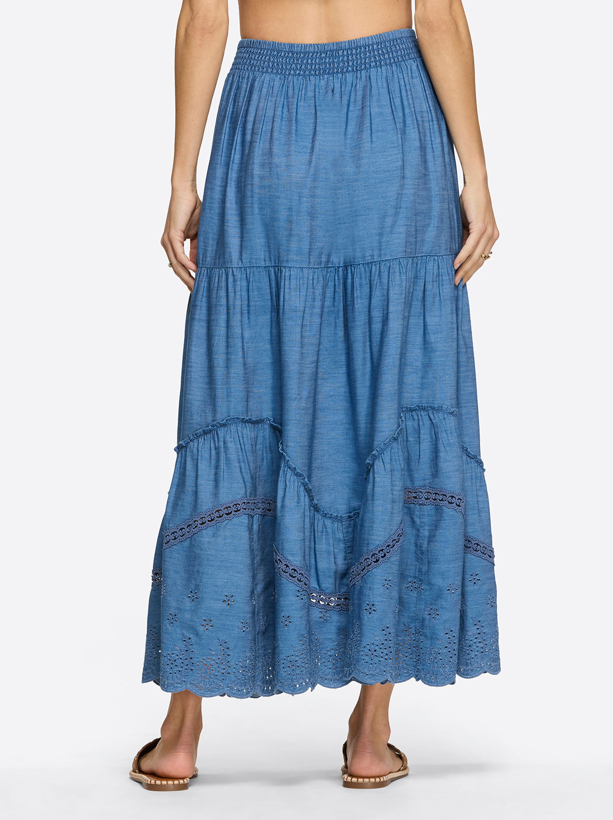 Jessica Simpson Women Paula Maxi Skirt in Premium