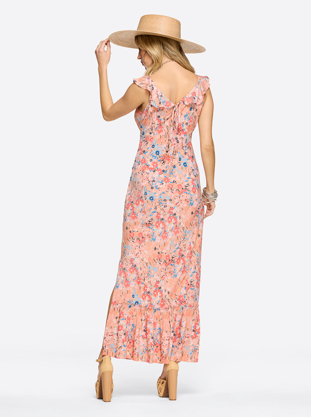 Jessica Simpson Women Raya Slip Dress in Blooming Pasture