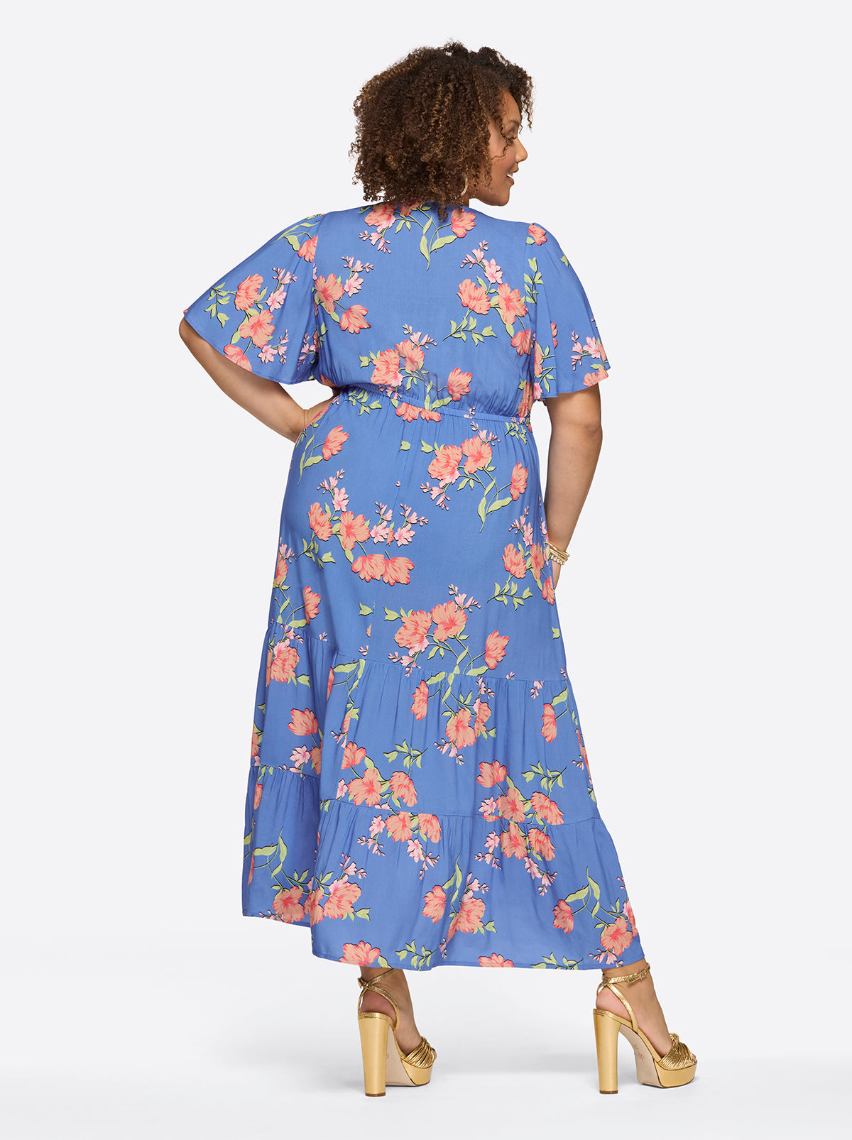 Jessica Simpson Women Naomi Dress in Happy Floret