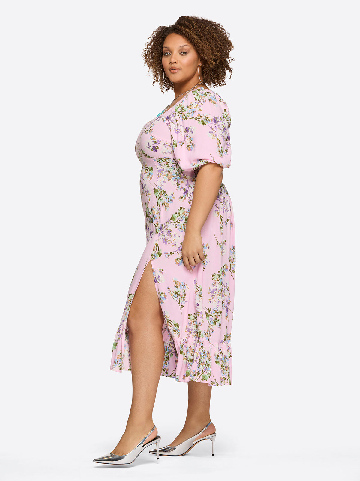Jessica Simpson Women Momi Dress in Botanic Blossoms