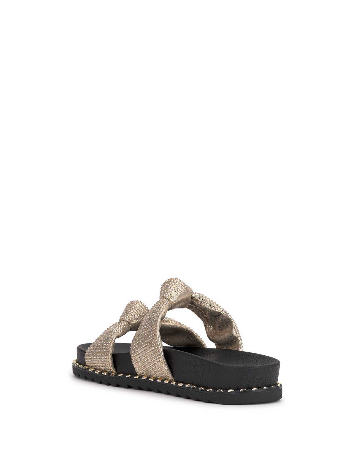 Jessica Simpson Women Caralyna Flat Sandal in Champagne