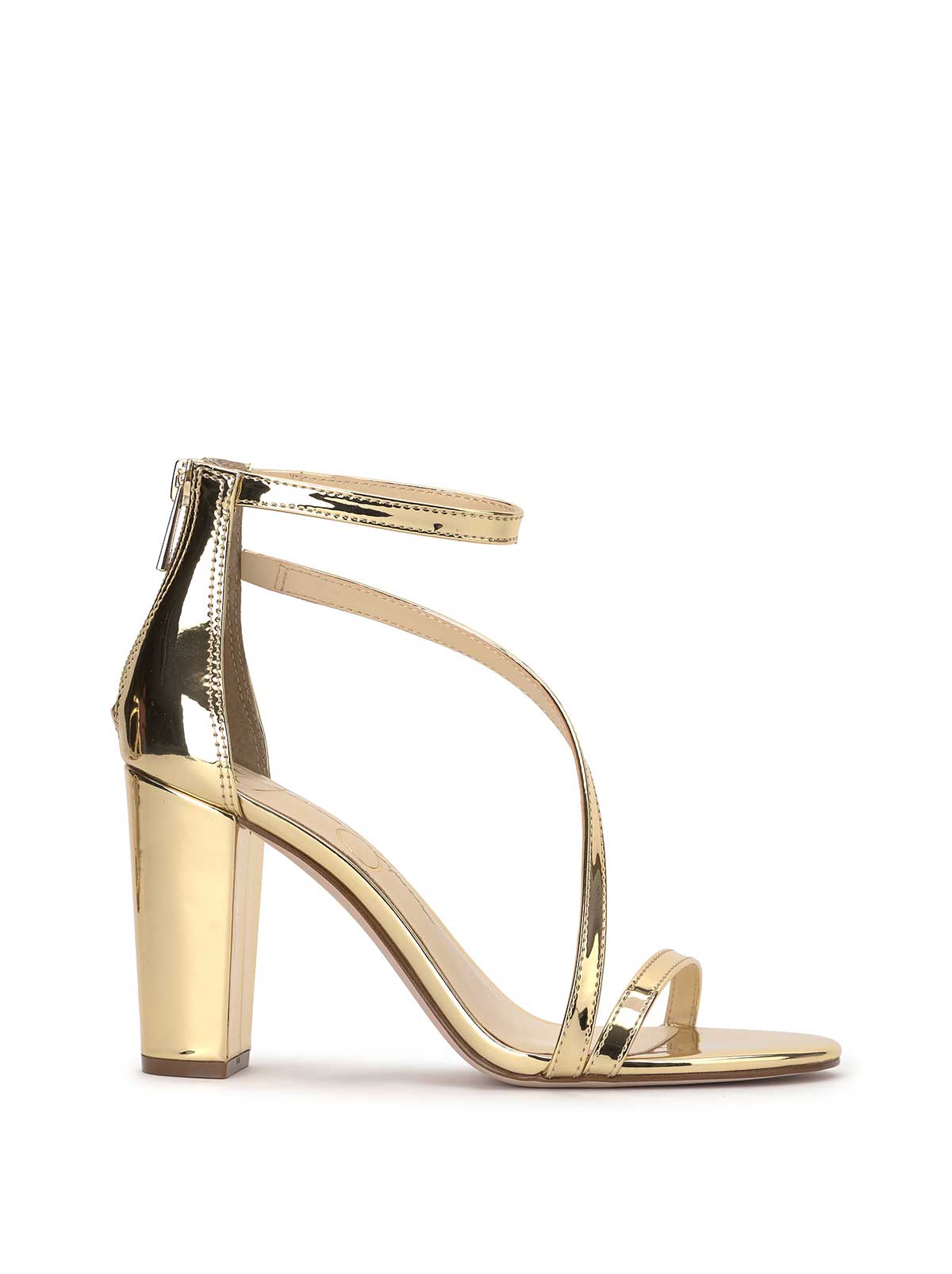 Jessica Simpson Women Sloyan High Heel Sandal in Gold
