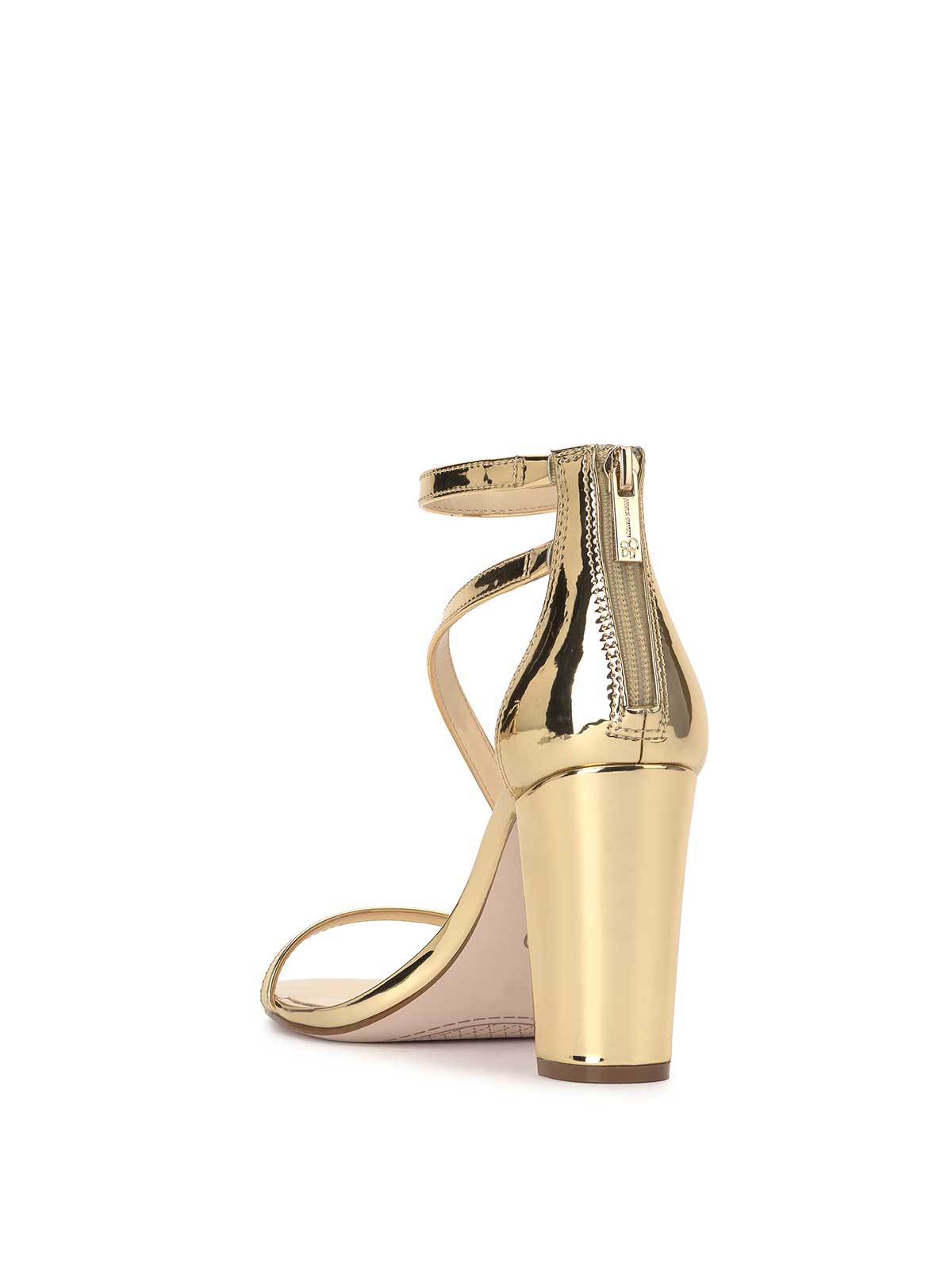 Jessica Simpson Women Sloyan High Heel Sandal in Gold