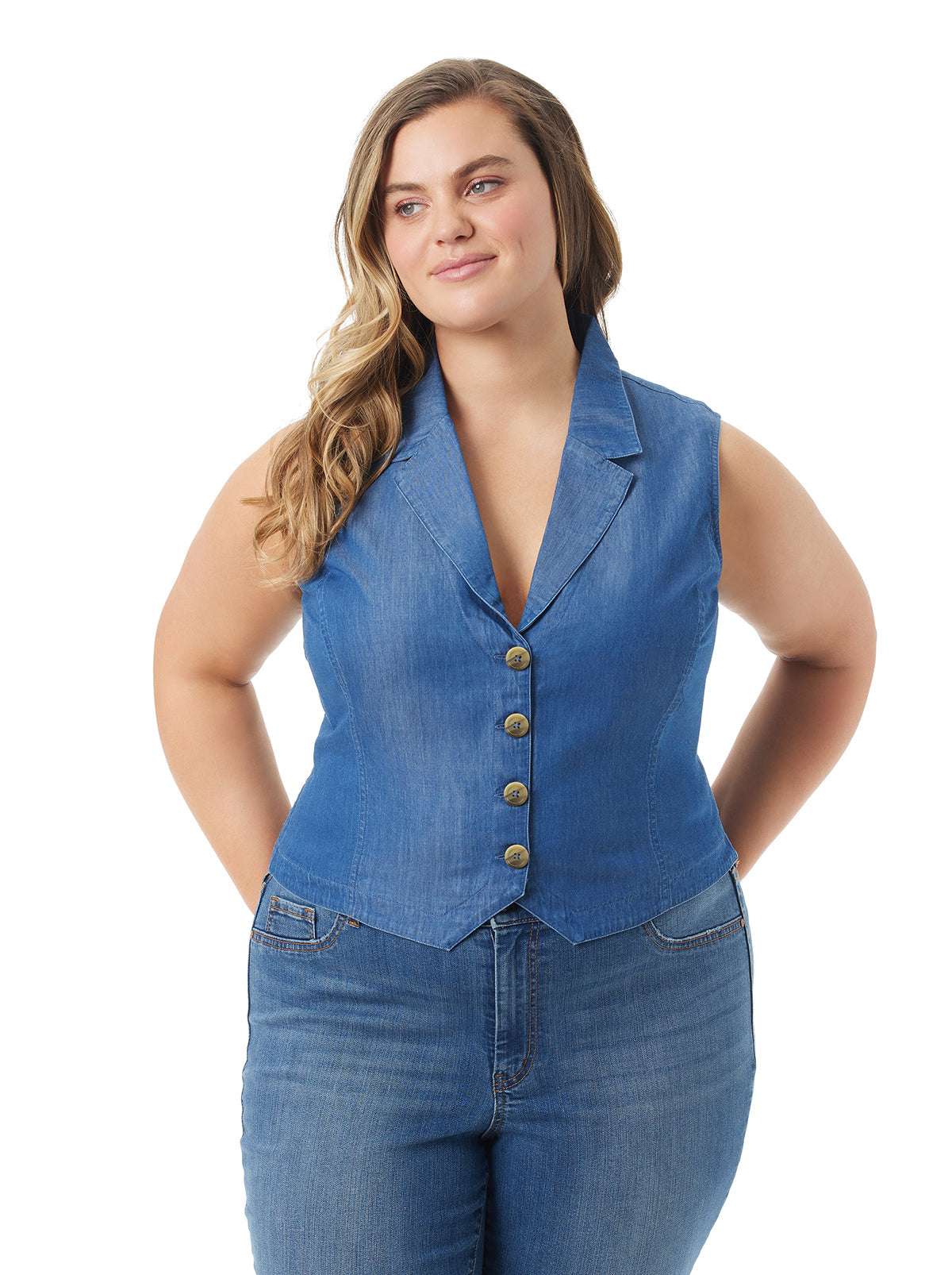 Jessica Simpson Women Embla Vest in Lovey Dovey