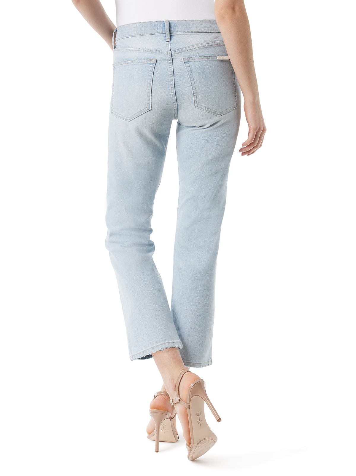 Jessica Simpson Women Harmony Straight High Rise Jean in Rejoice