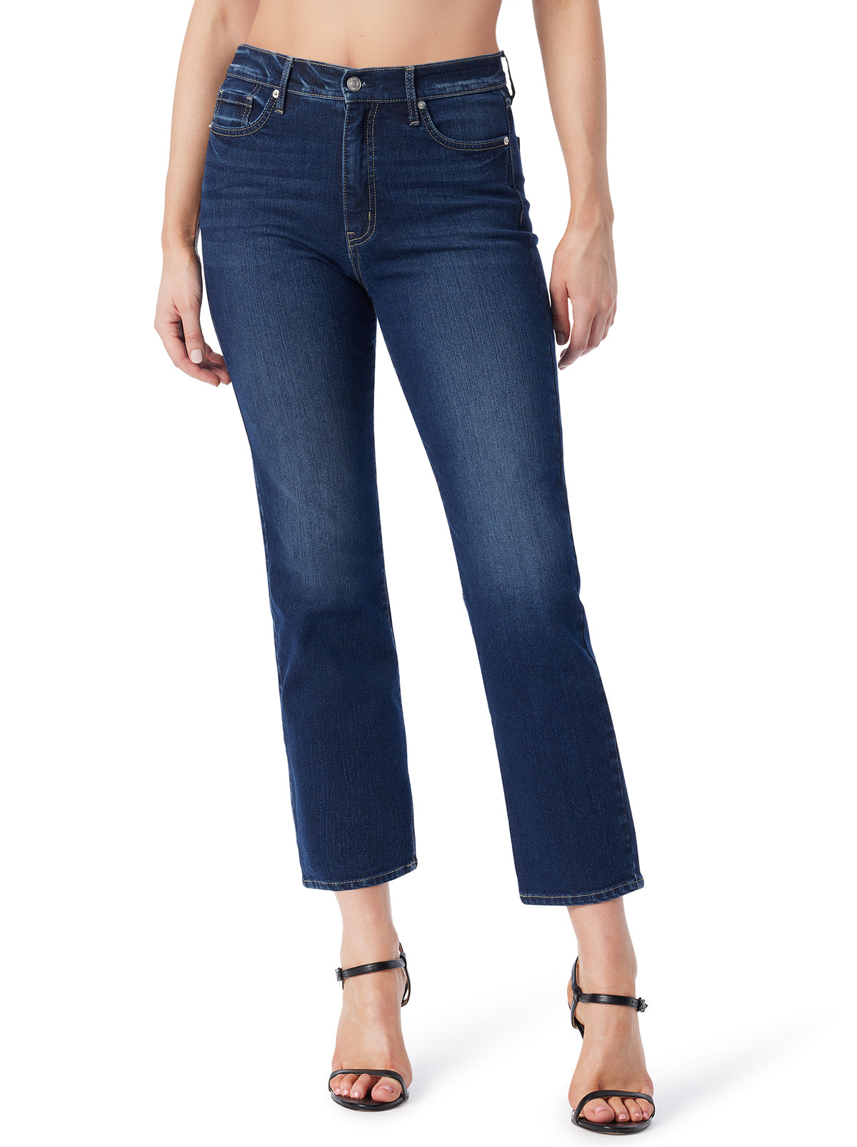 Jessica Simpson Women Harmony Straight High Rise Jean in Soul Mate