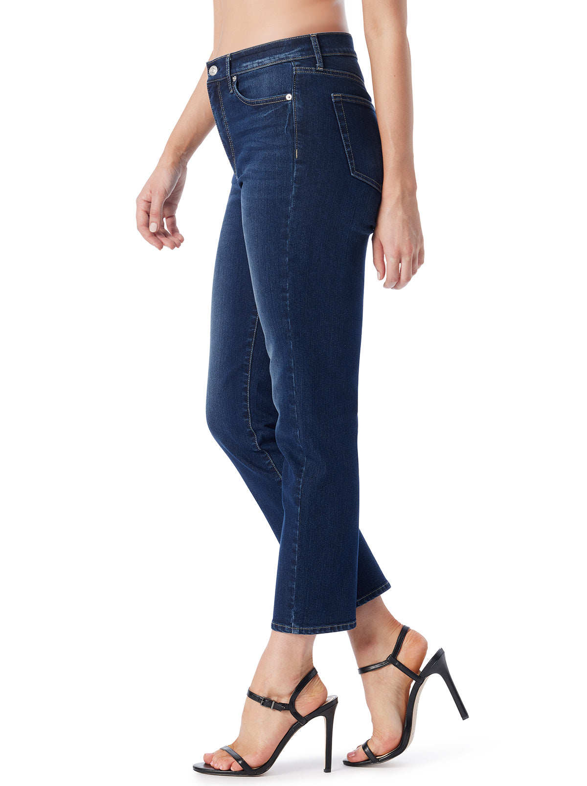 Jessica Simpson Women Harmony Straight High Rise Jean in Soul Mate