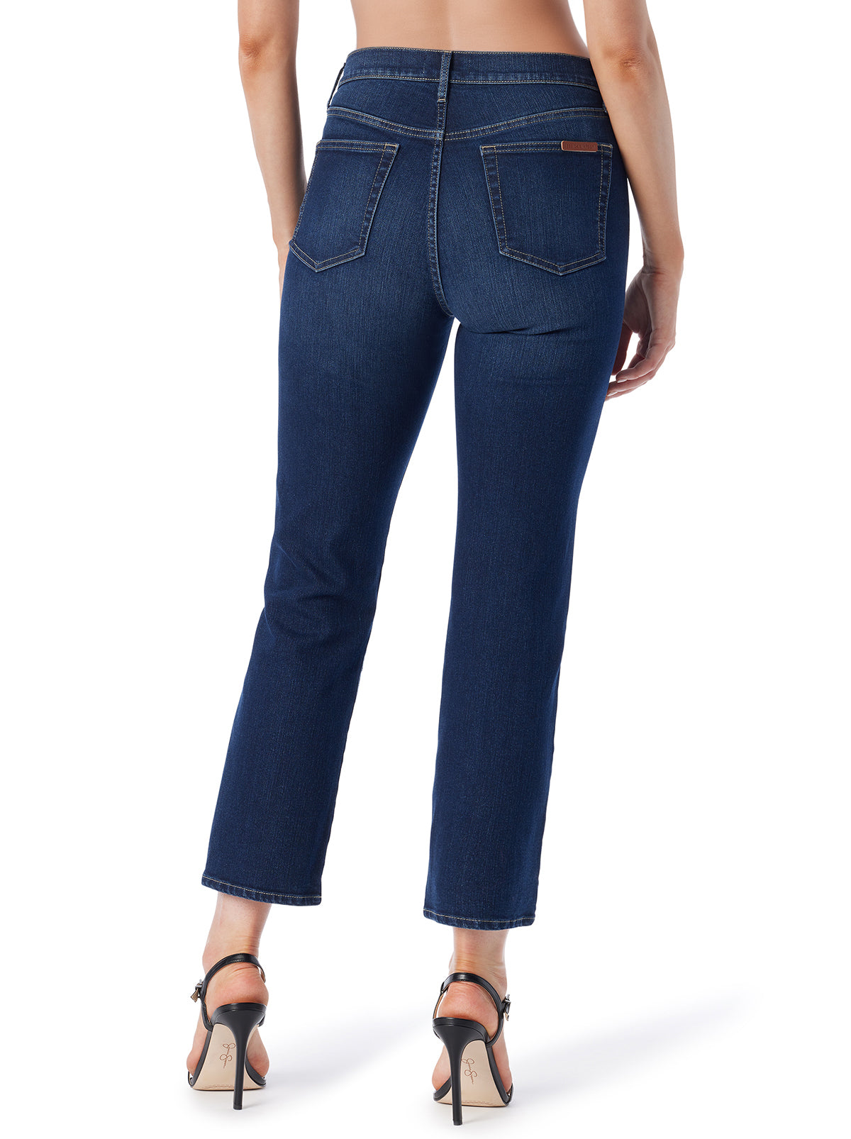 Jessica Simpson Women Harmony Straight High Rise Jean in Soul Mate