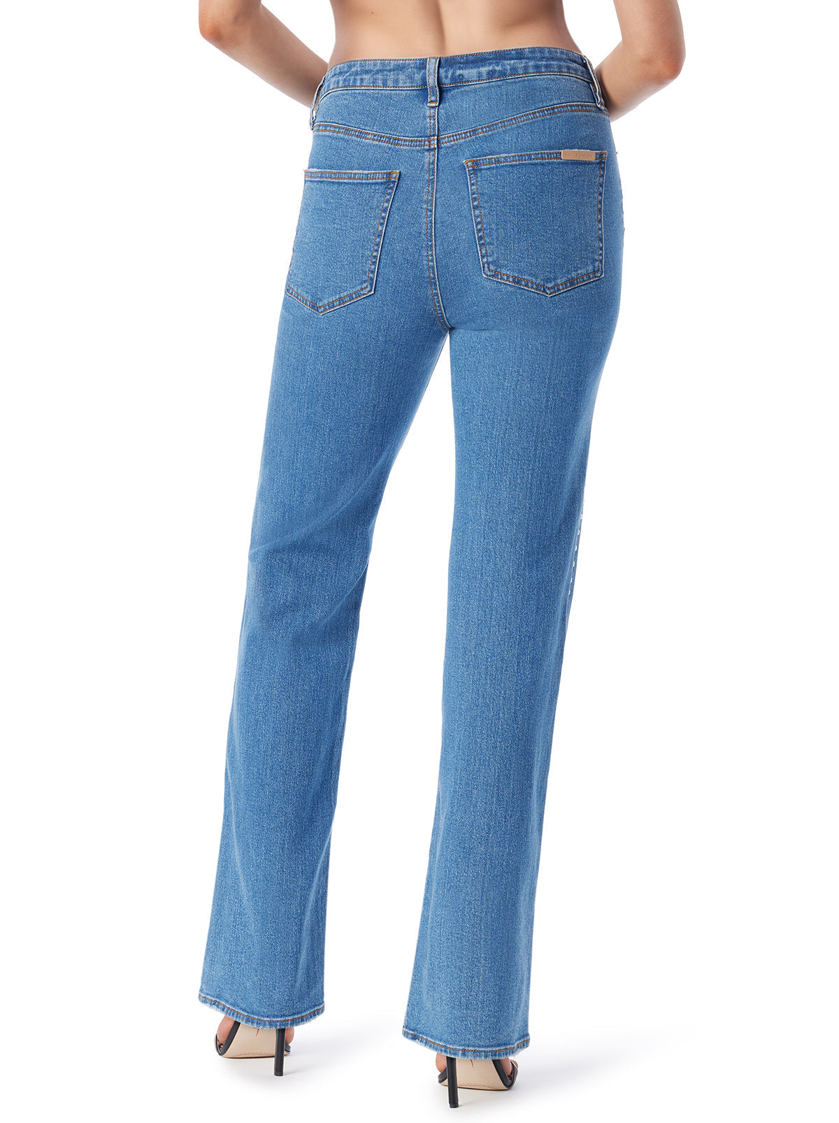 Jessica Simpson Women Rhythm Bootcut Jean in Runaway Studs