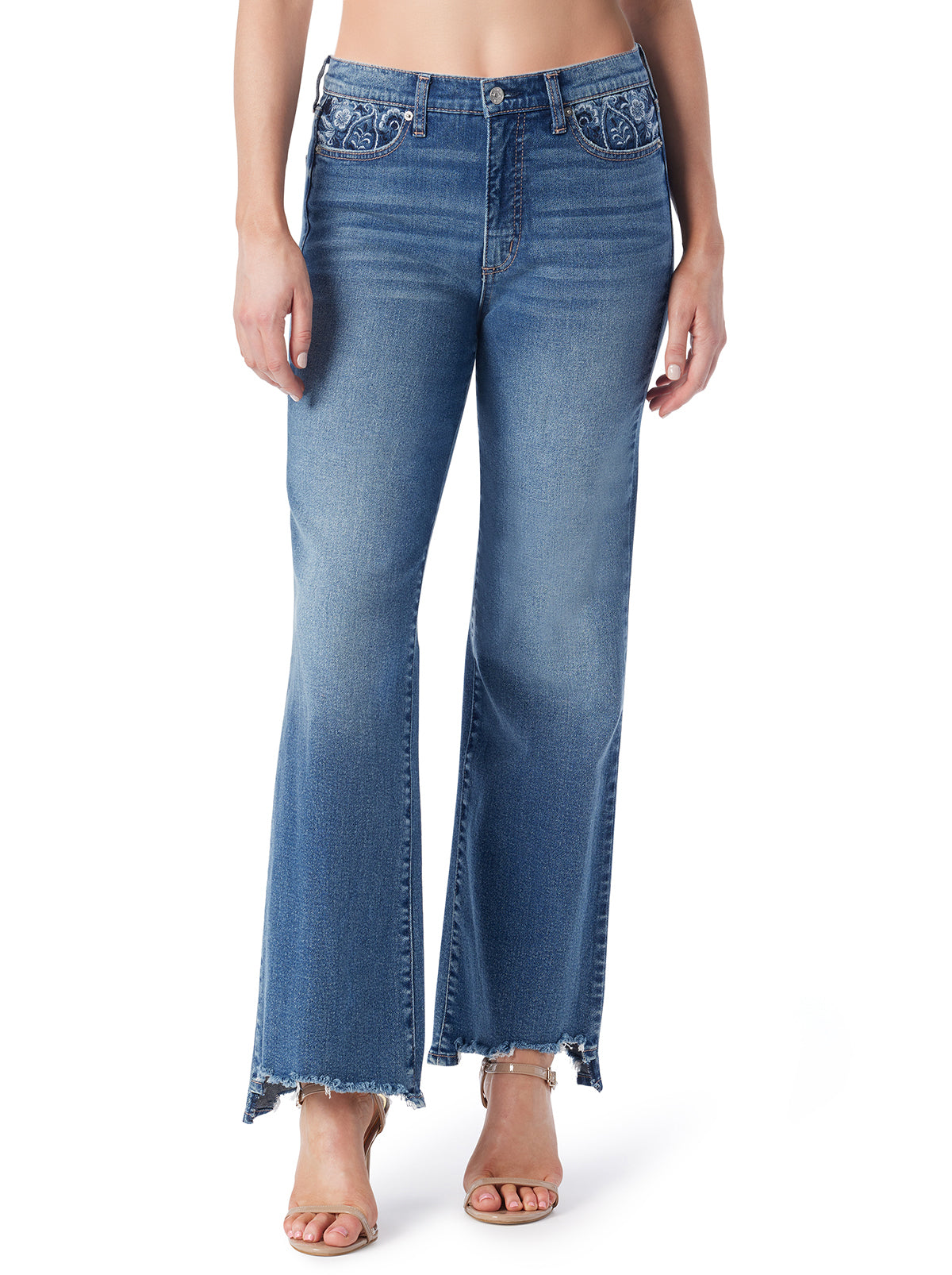 Jessica Simpson Women Rhythm Bootcut Jean in Foxy