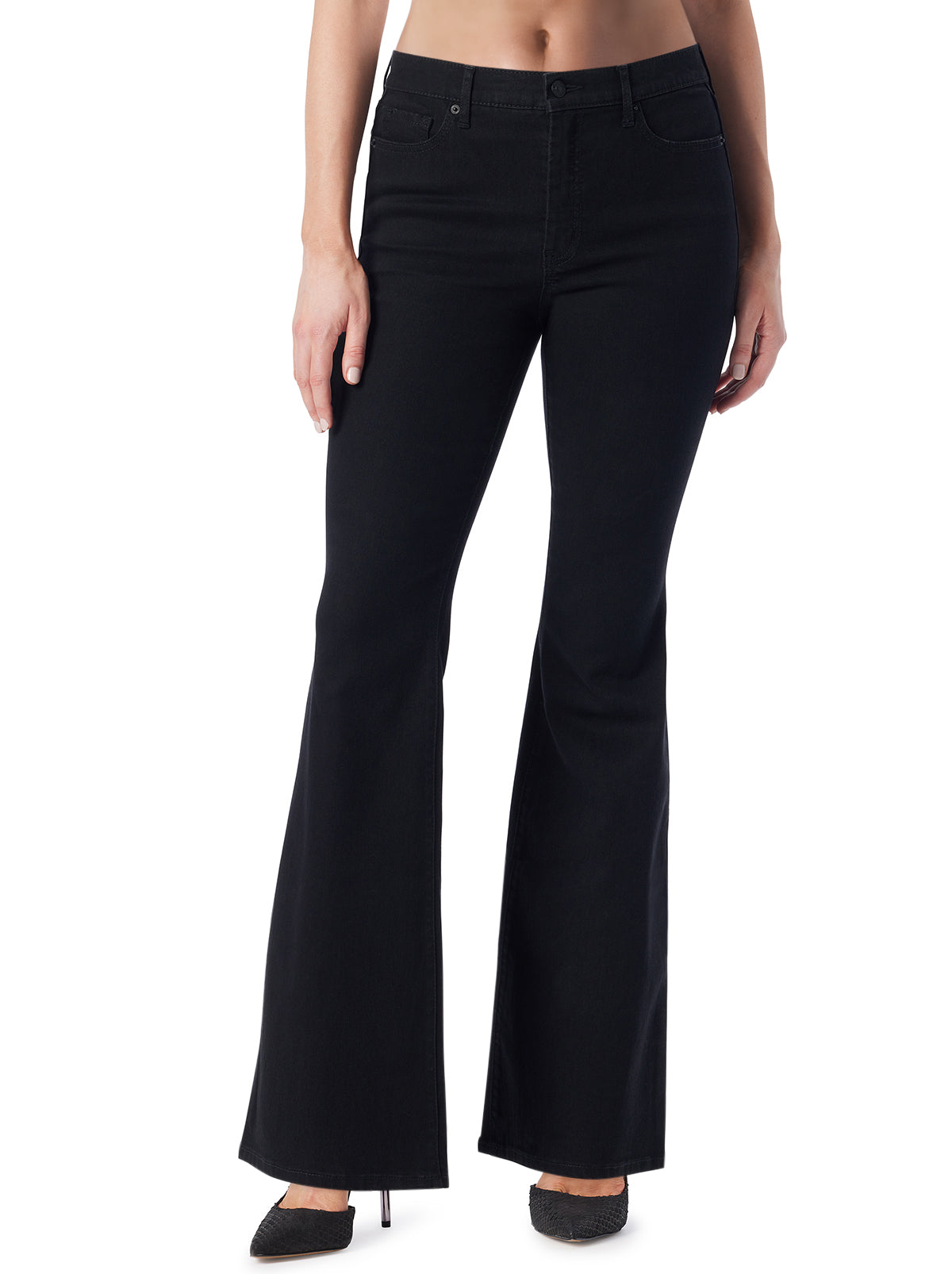 Jessica Simpson Women Charmed Flare in Black