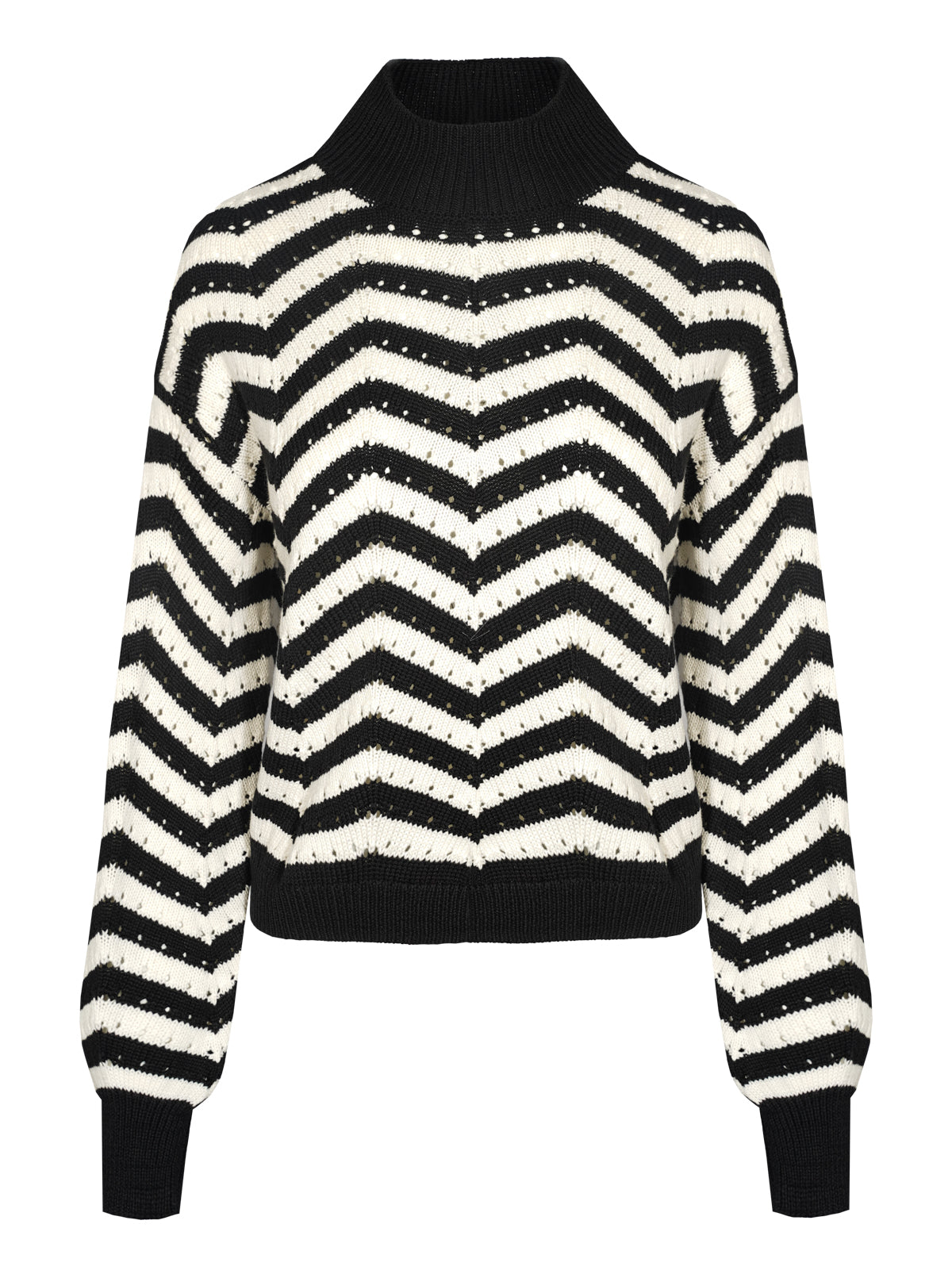 Jessica Simpson Women Farai Sweater in Anthracite Combo