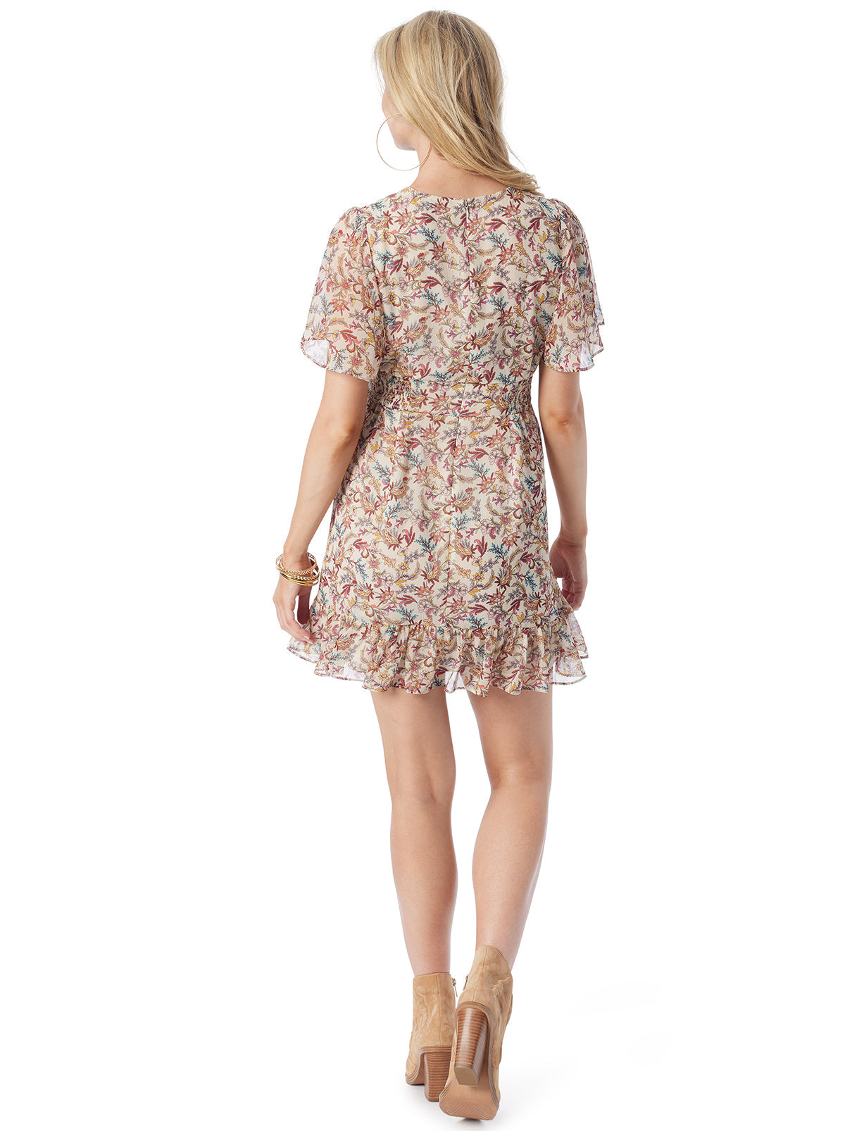 Jessica Simpson Women Lottie Dress in Cartoon Florals