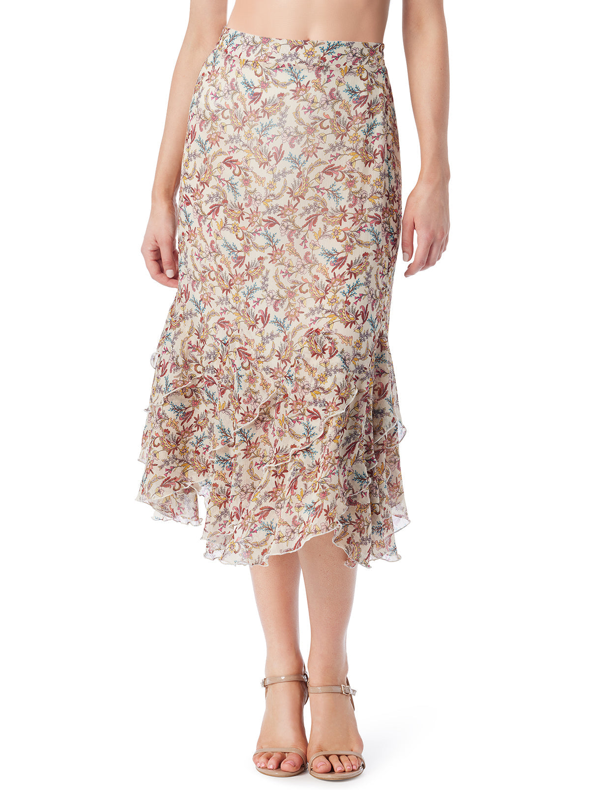 Jessica Simpson Women Erie Skirt in Cartoon Florals