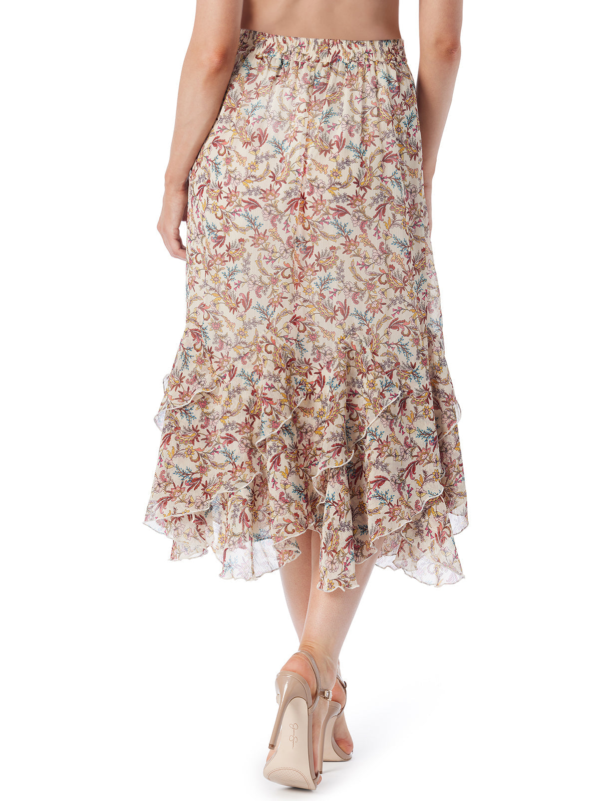 Jessica Simpson Women Erie Skirt in Cartoon Florals
