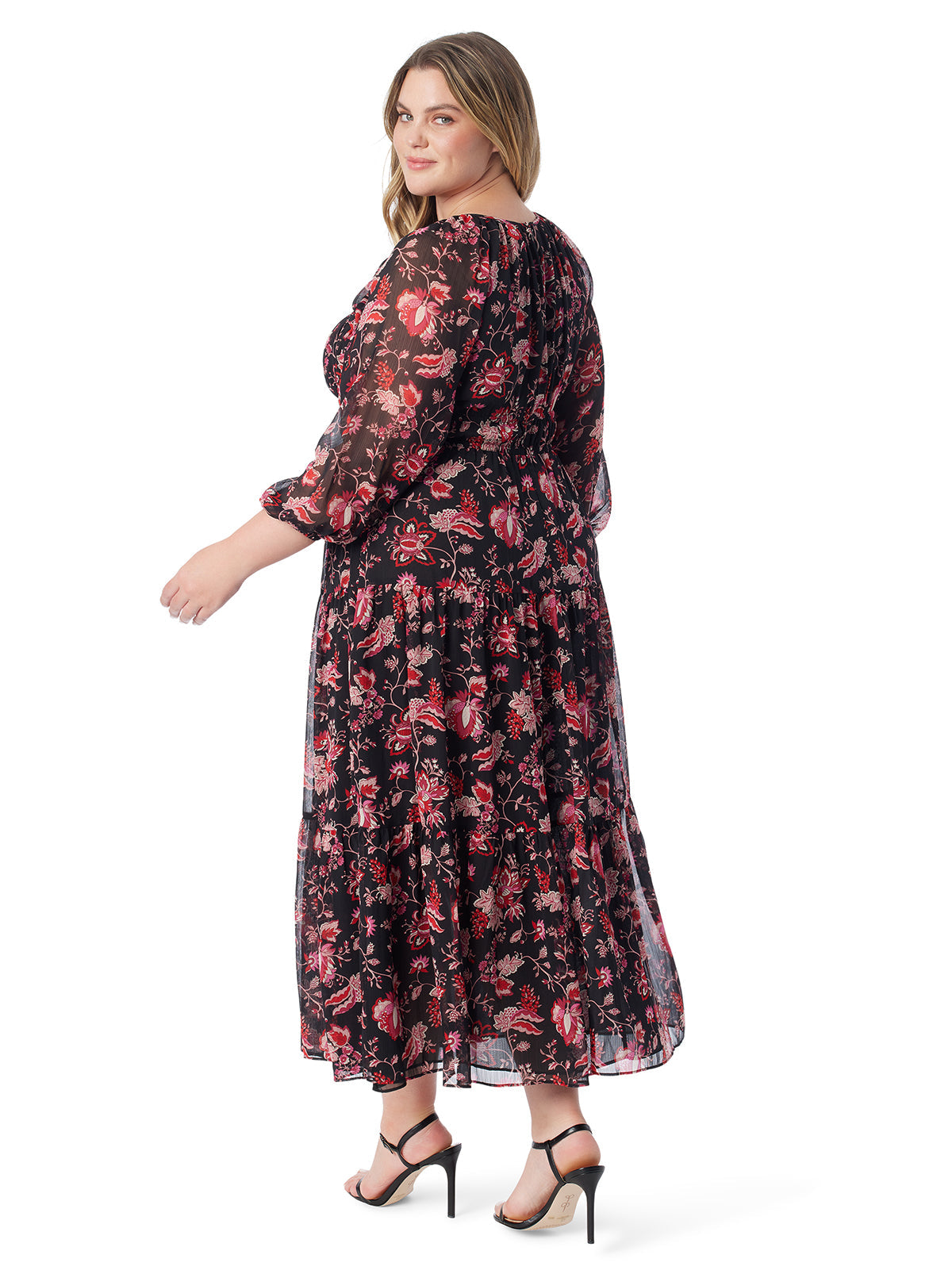 Jessica Simpson Women Adeline Maxi Dress in Willow Beauties