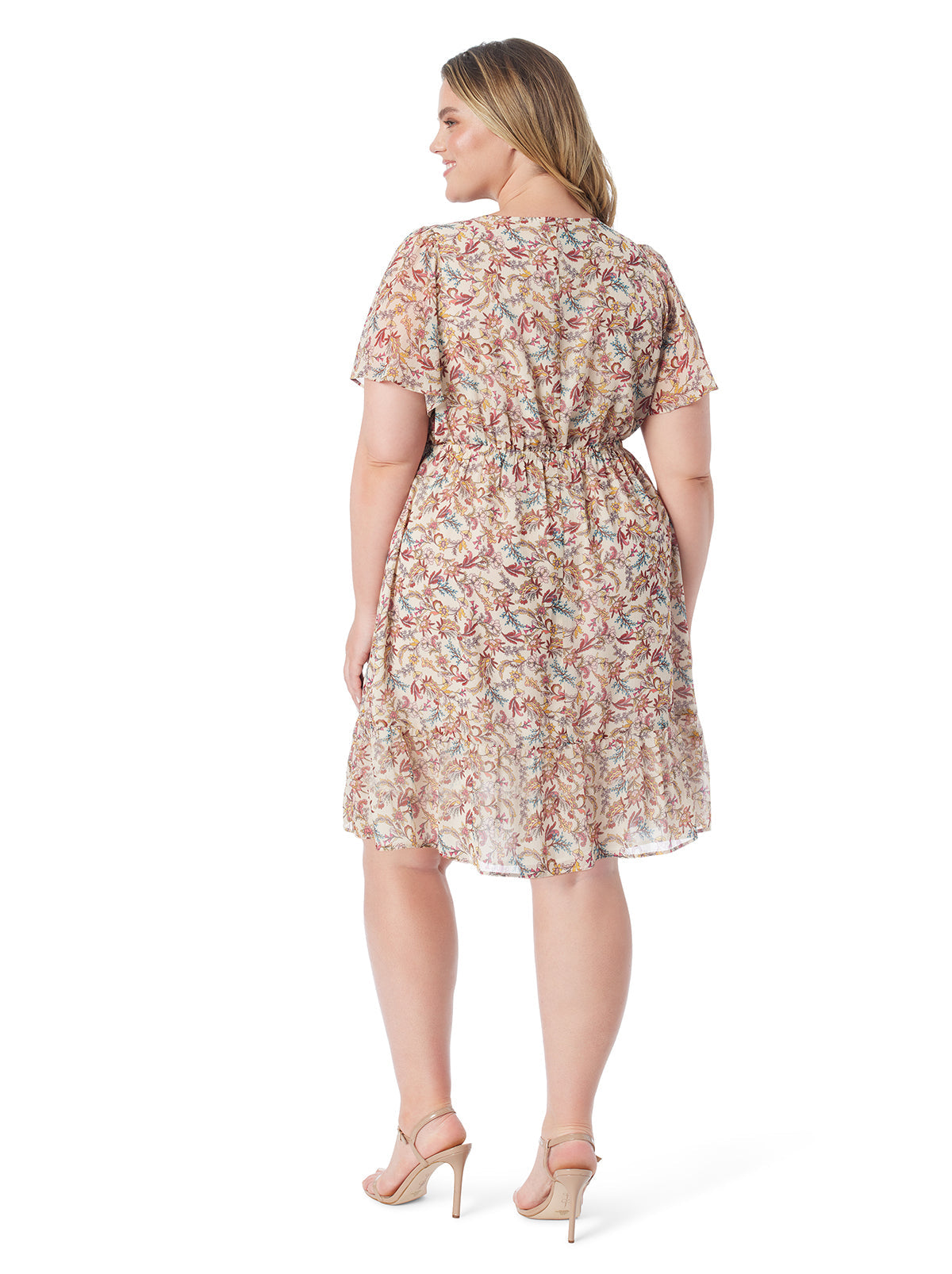 Jessica Simpson Women Regina Dress in Cartoon Florals
