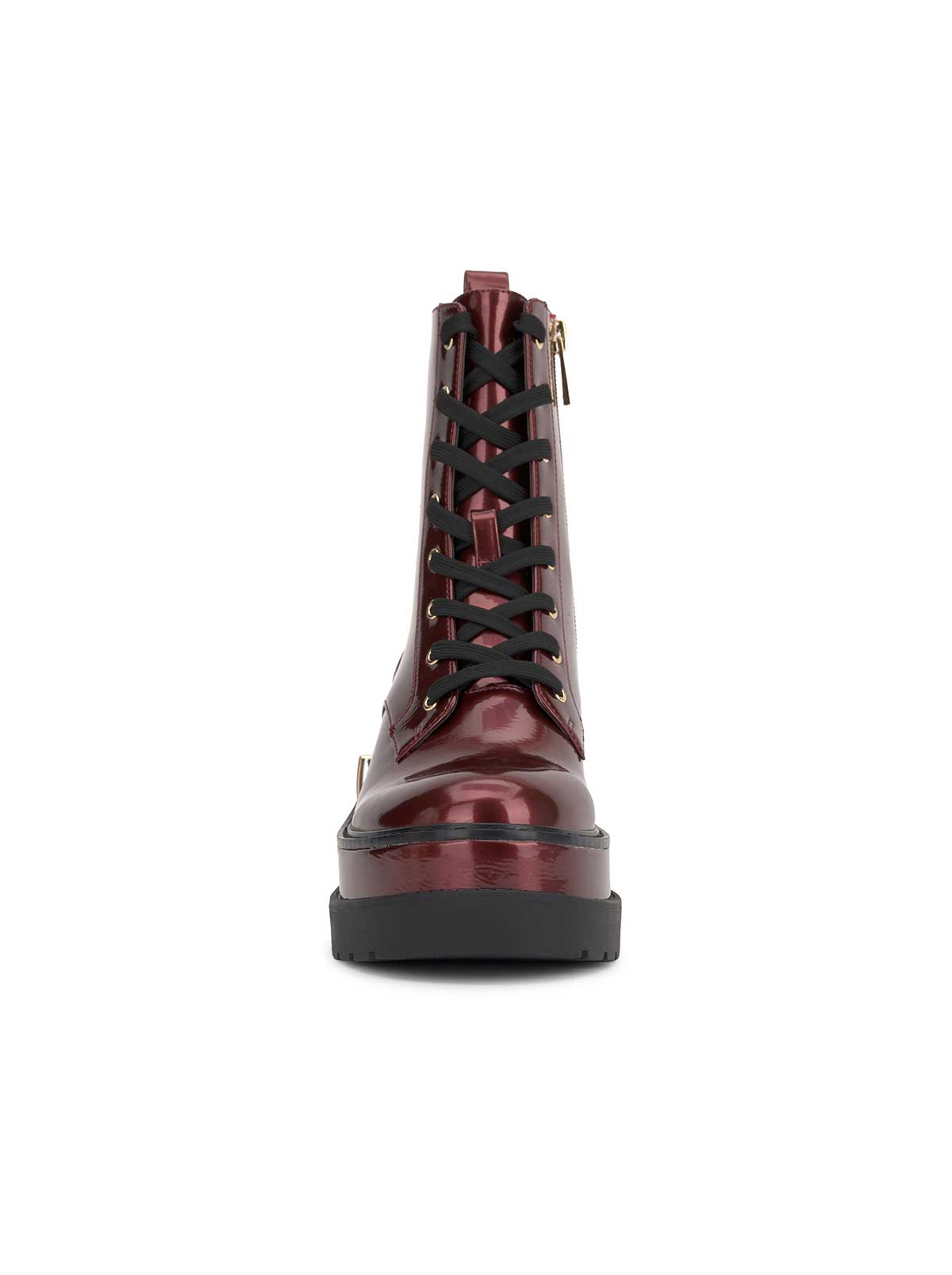 Jessica Simpson Women Imelda Combat Boot in Oxblood
