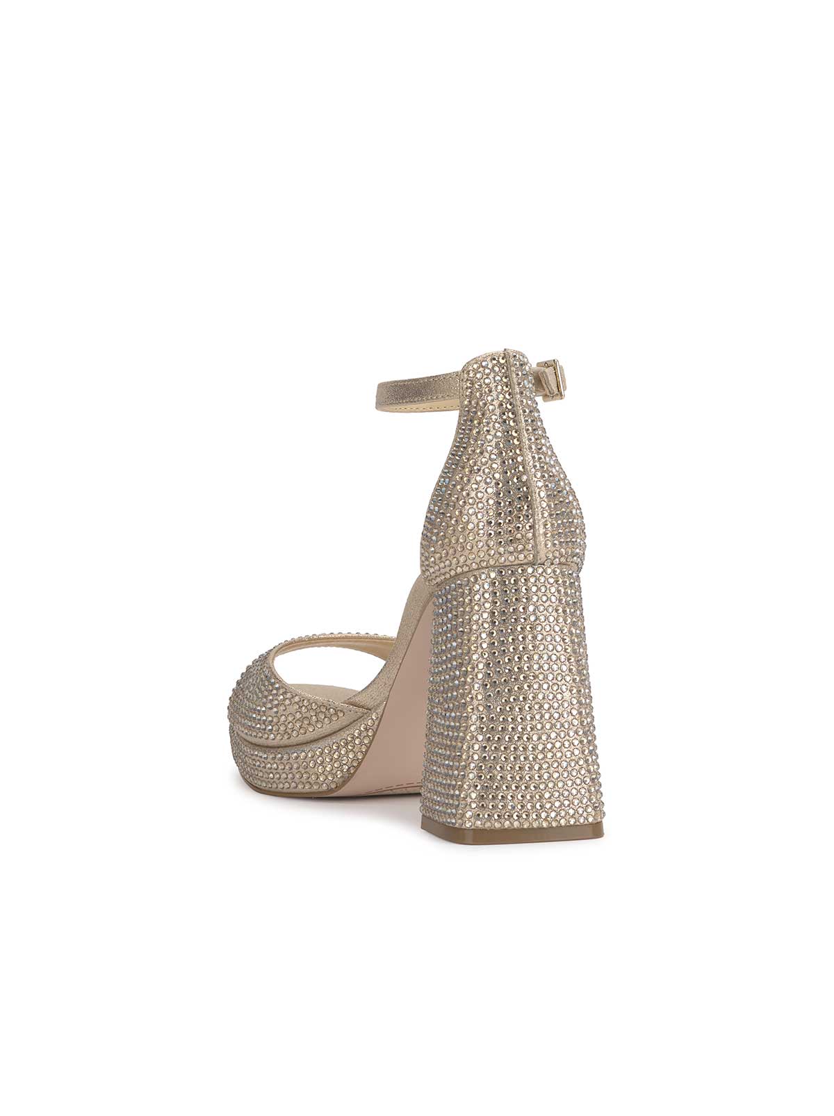 Jessica Simpson Women Kaliah Platform Sandal in Champagne