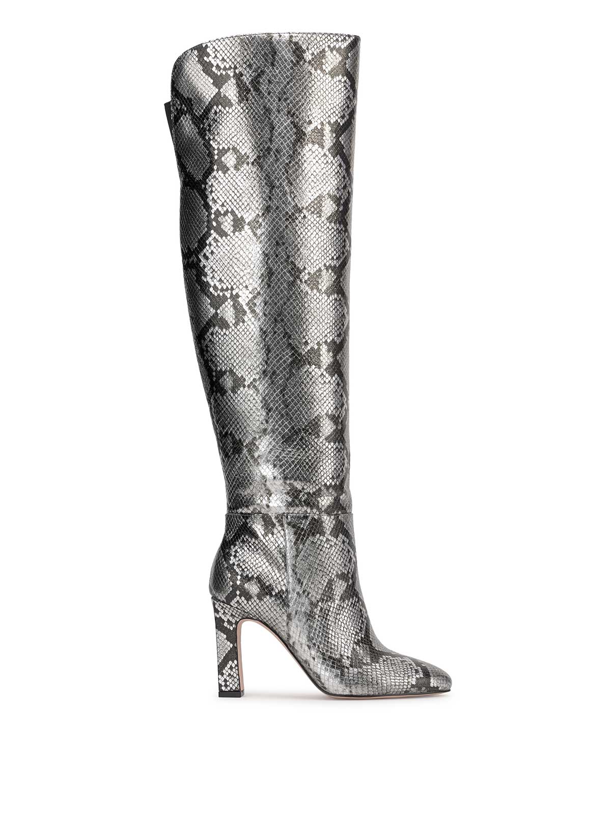 Jessica Simpson Women Mistia Over The Knee Boot in Chrome Snake