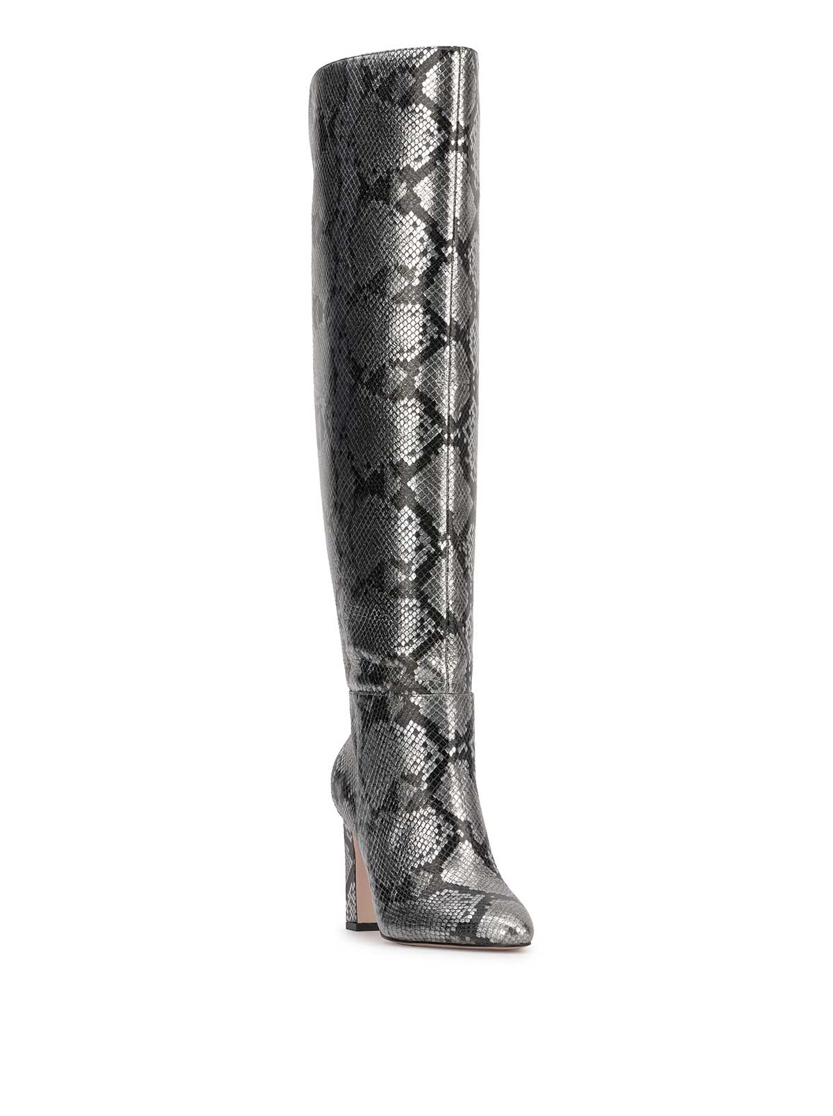 Jessica Simpson Women Mistia Over The Knee Boot in Chrome Snake