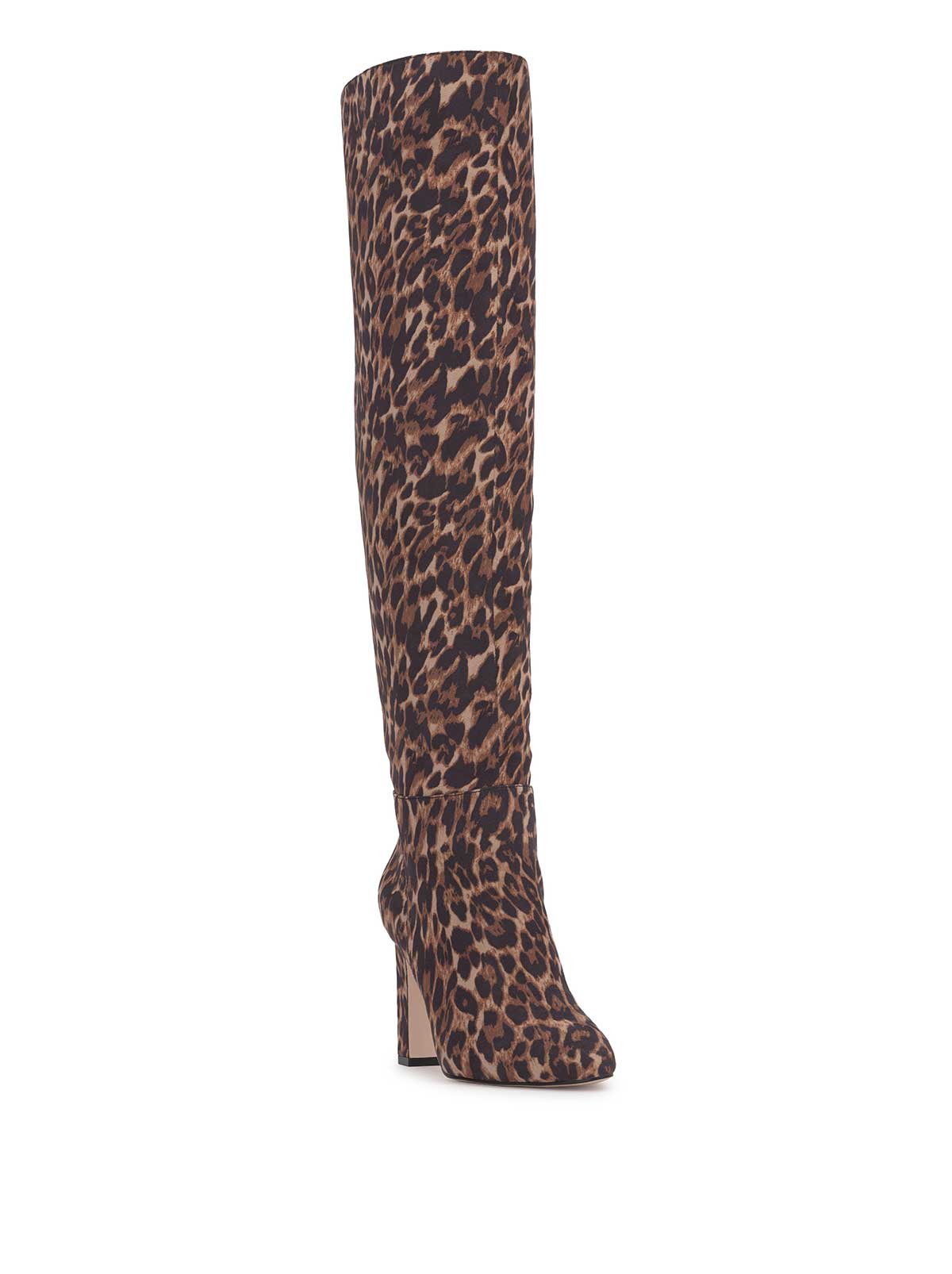 Jessica Simpson Women Mistia Over The Knee Boot in Leopard