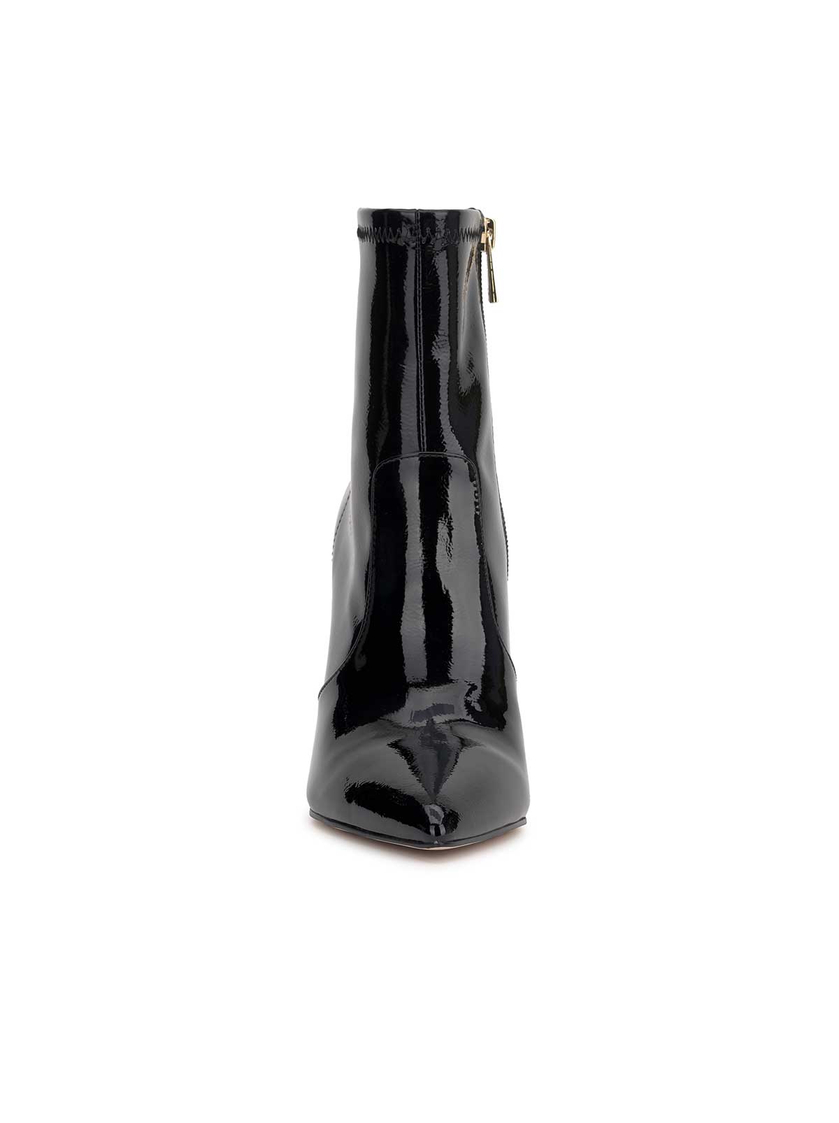 Jessica Simpson Women Narelle Pointed Toe Bootie in Black Patent