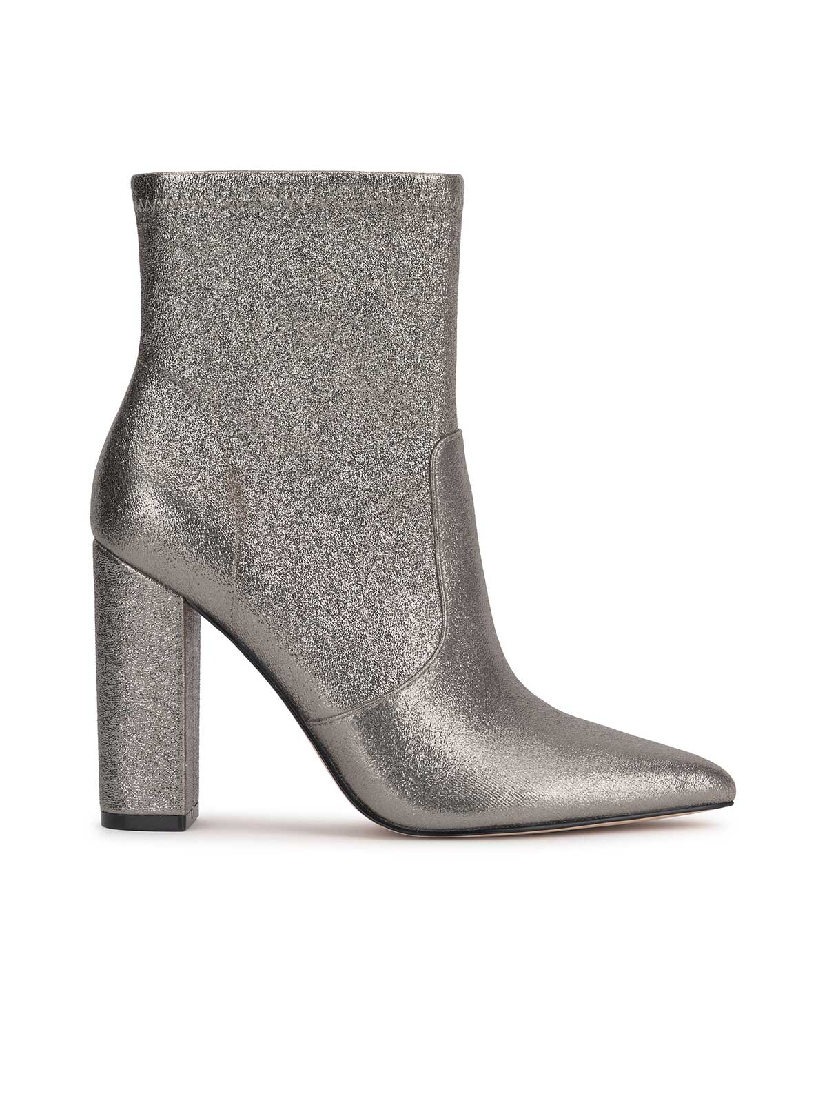 Jessica Simpson Women Narelle Pointed Toe Bootie in Pewter