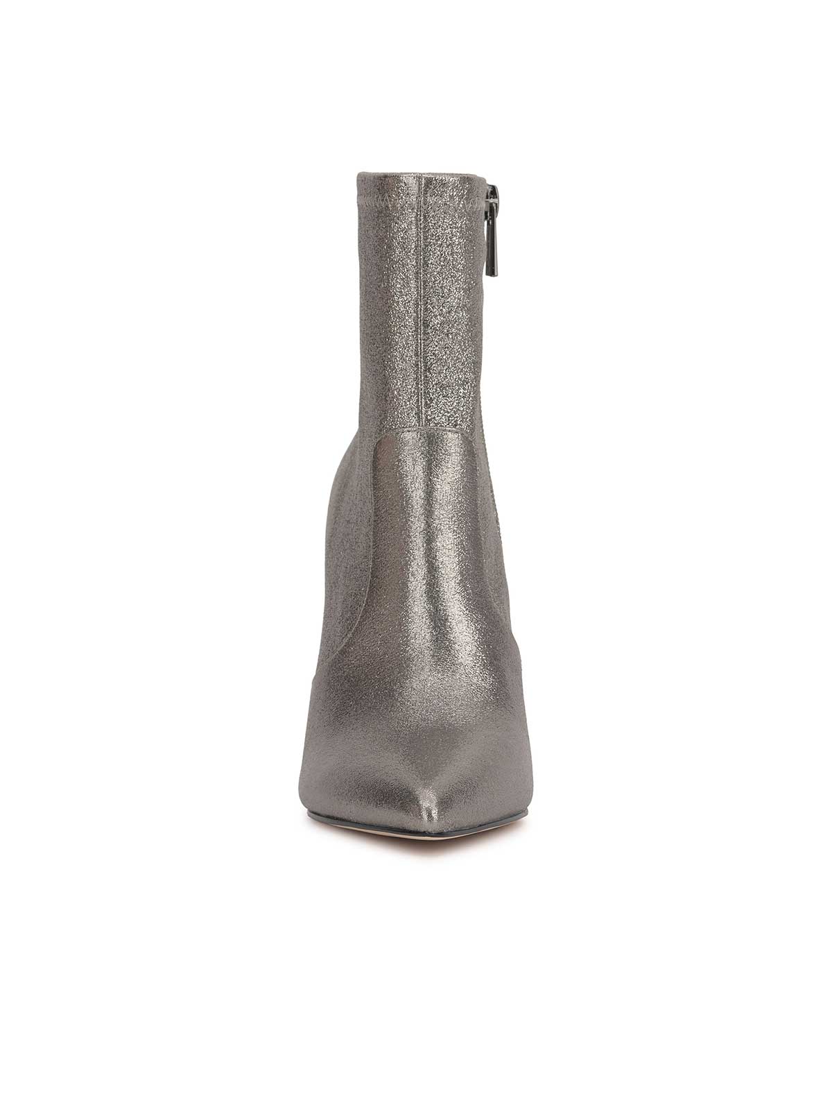 Jessica Simpson Women Narelle Pointed Toe Bootie in Pewter
