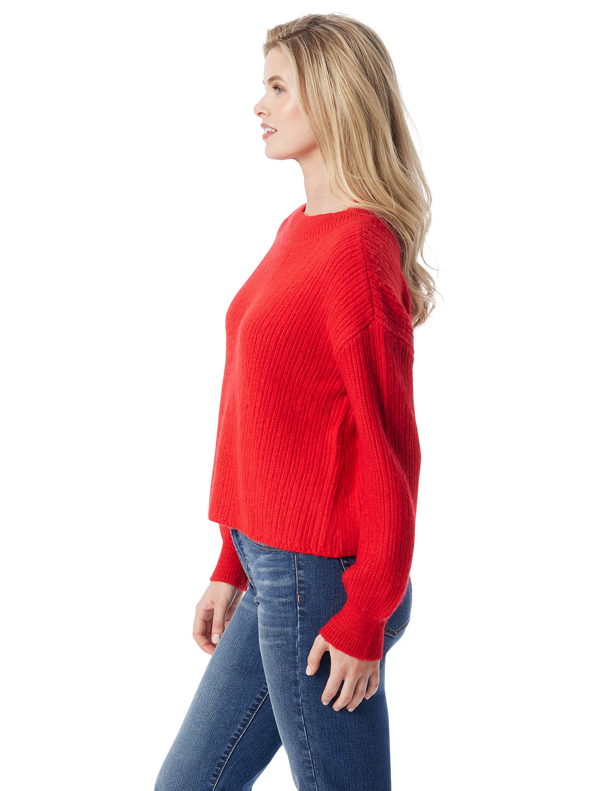 Jessica Simpson Women Portia Sweater in Goji Berry