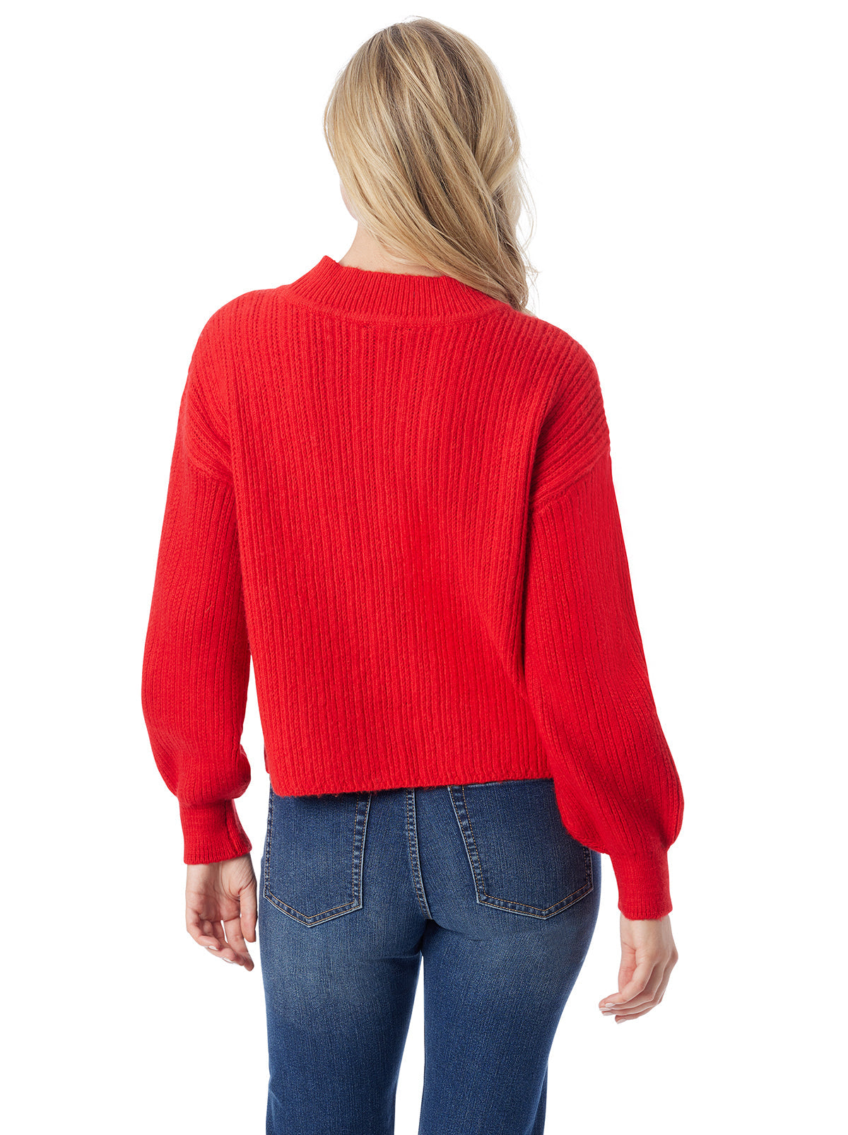 Jessica Simpson Women Portia Sweater in Goji Berry